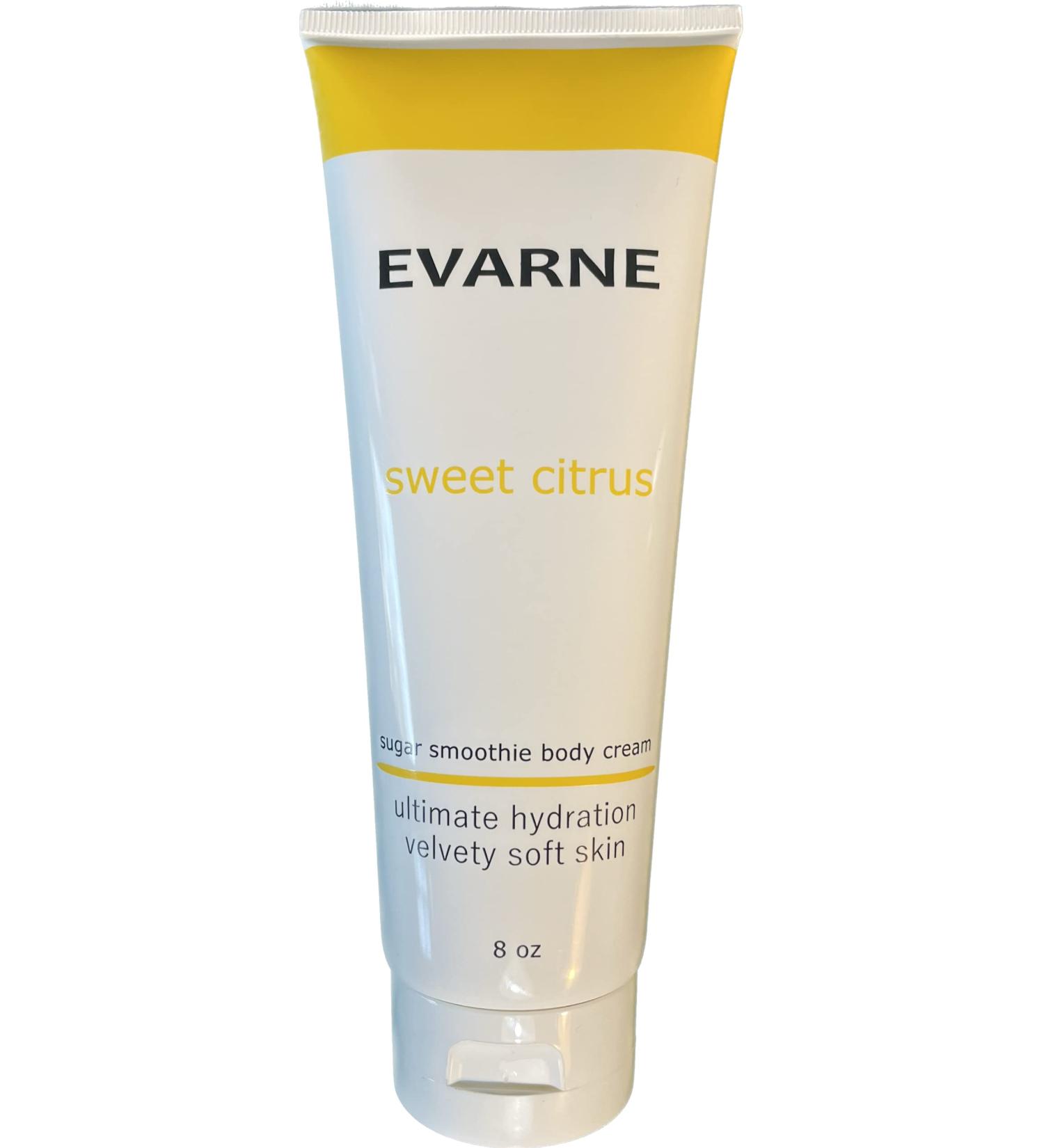 Sugar Smoothie Body Cream 8 OZ - Sweet Citrus Ultimate Hydration Velvety Soft Skin