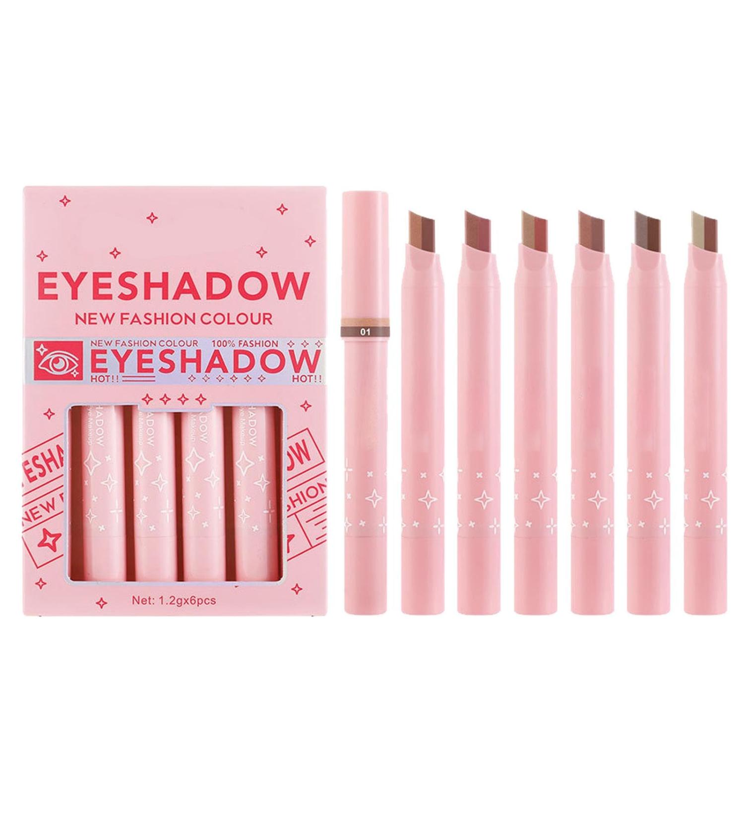  Eoixuqba Eyeshadow pencil eyeshadow pencil | Dual-color eyeshadow stick makeup | Waterproof gradient cream eyeshadow stick for girls and friends - Buy Online on GoSupps.com