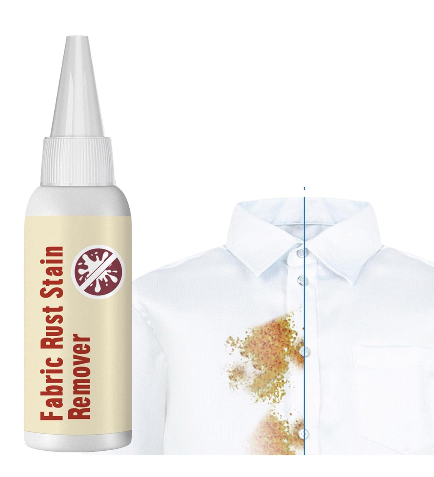 Fabric Stain Rust Remover - Strong Clothes Rust Yellow Remover Clothing Cleansing Agent Tool Keep Clothes Clean for Rust Stains Water Stains Macular Yuny 50ml - Buy Online on GoSupps.com