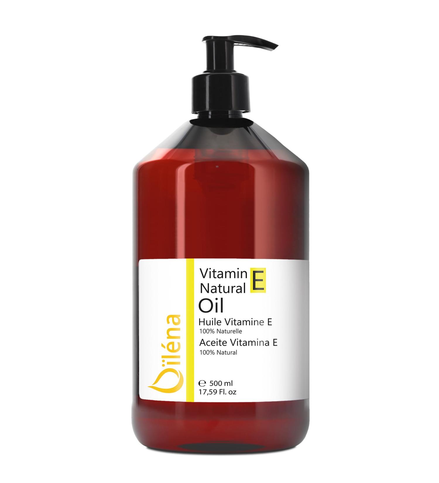 O l na Vegan Vitamin Electric Oil 500ml | Anti-Aging Facial Care & Make-Up Remover | Nourishing Oil for Body Hair & Nails | Hair Loss Solution - Buy Online on GoSupps.com