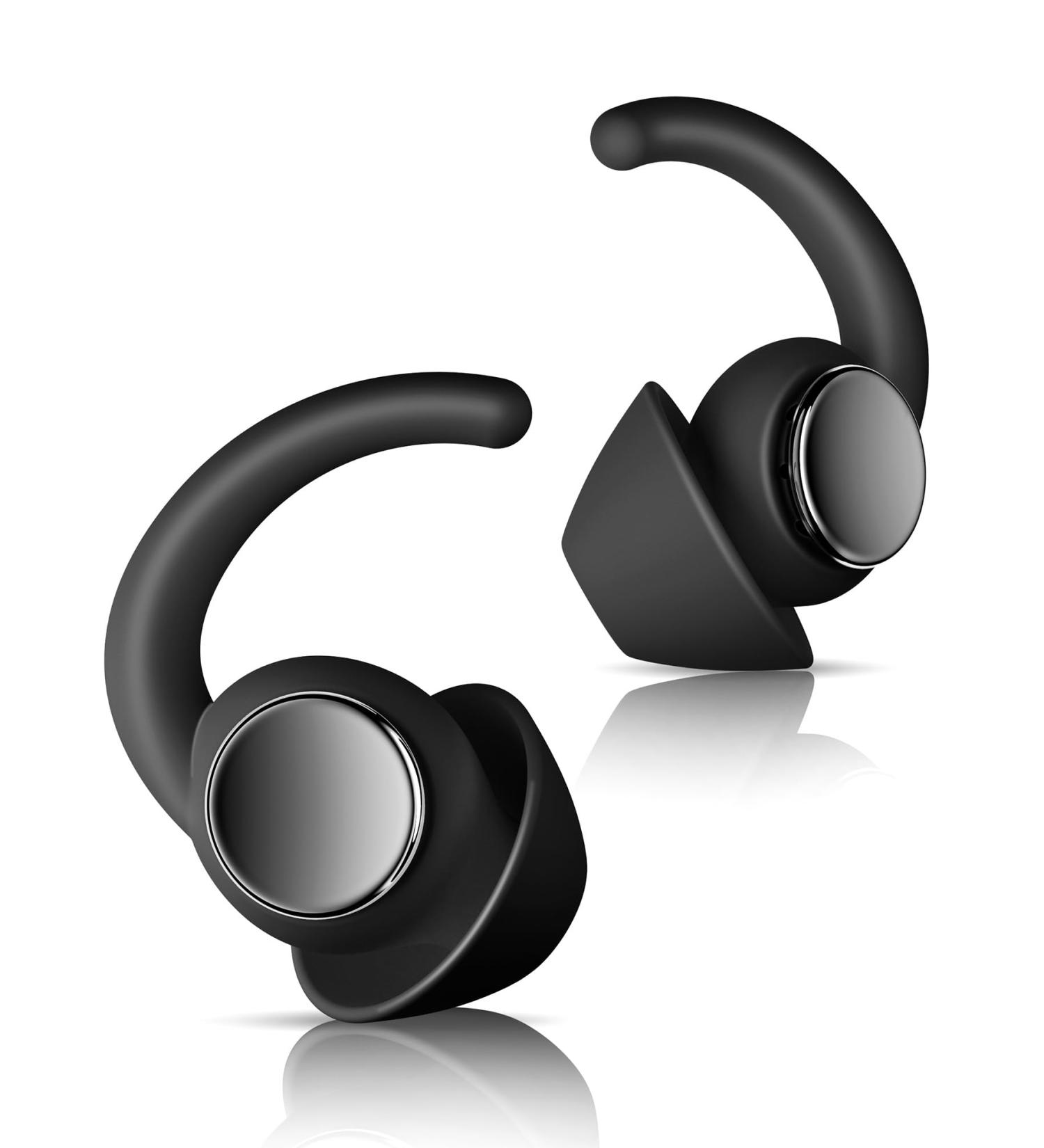 Buy High Fidelity Concert Ear Plugs - 30dB Silicone Ear Plugs for Sleeping Festivals & Travel - Black - Buy Online on GoSupps.com