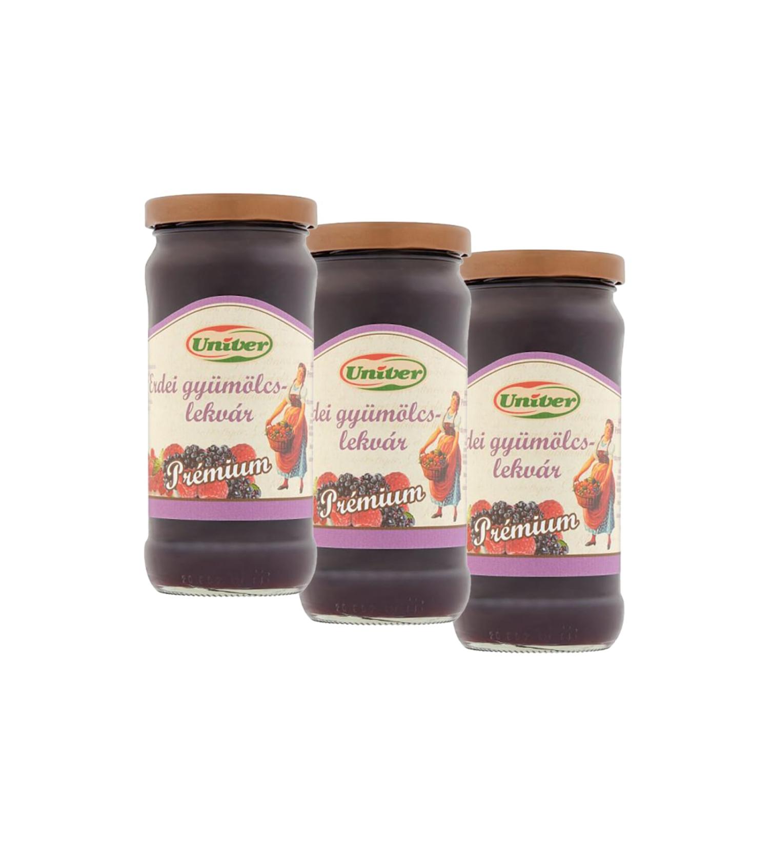 Univer Premium Forest Fruit Jam 300 g Pack of 3