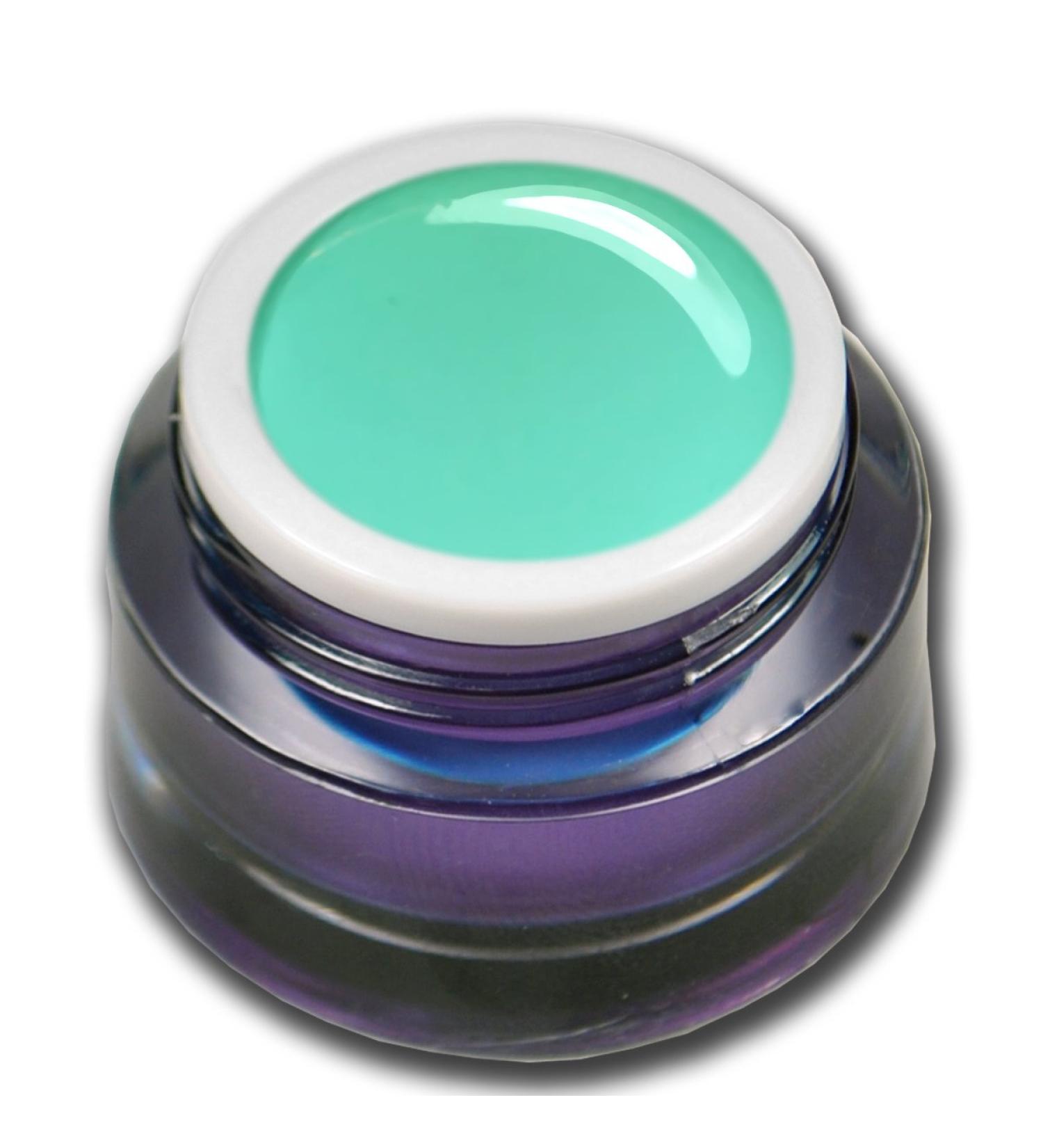 Color Gel Aruba Blue Pastel Turquoise Blue UV LED Nail Gel Studio Quality Color Gel RM Beautynails 1 Pack (1x 5ml)