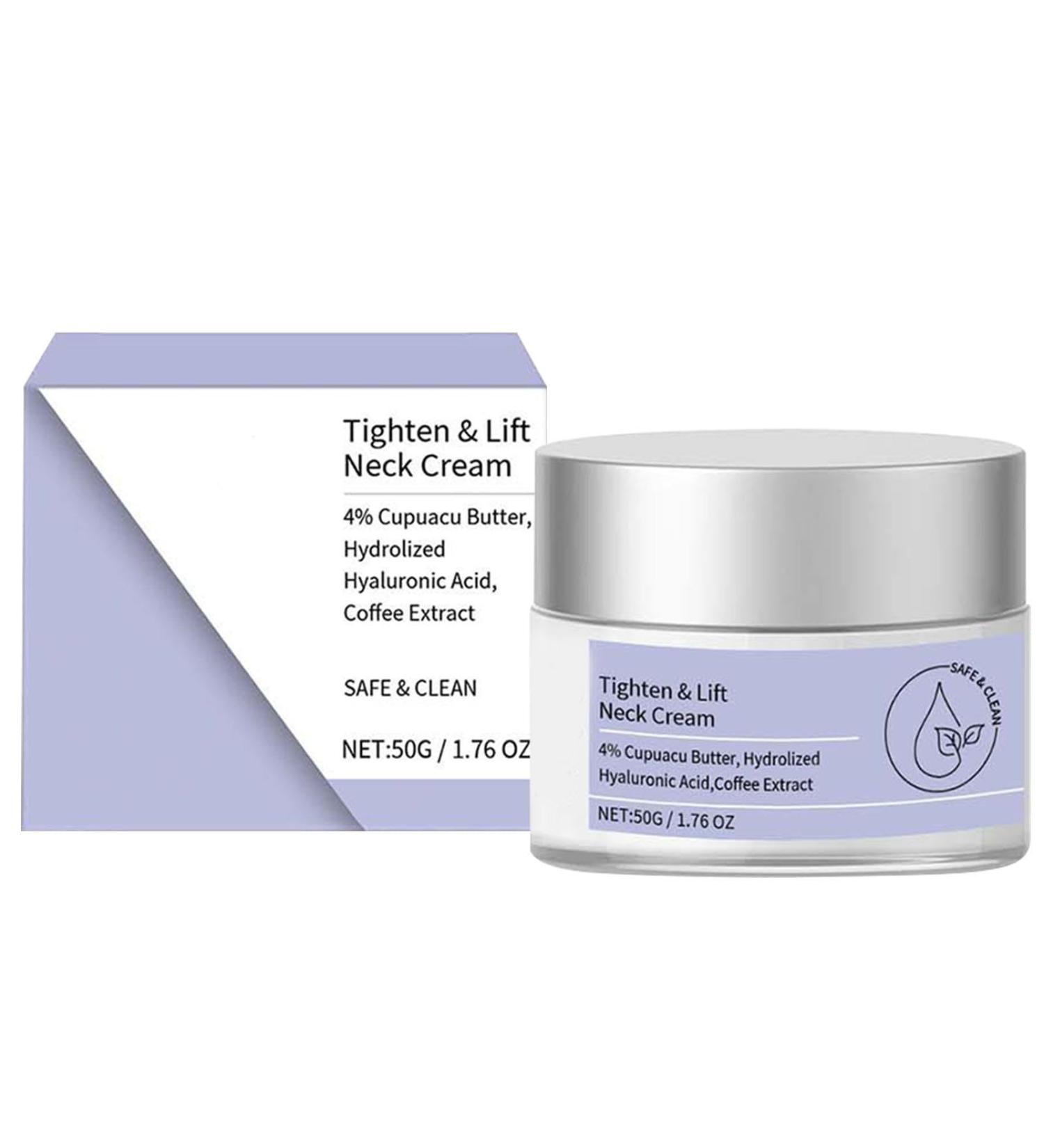 Furtryvl 50g Tighten and Lift Neck Cream Neck Firming Cream Neck Moisturizer Cream Decolletage Neck Cream For Sagging And Tighten For Tightening & Lift Skin Loose & Sagging Skin On Neck - Buy Online on GoSupps.com
