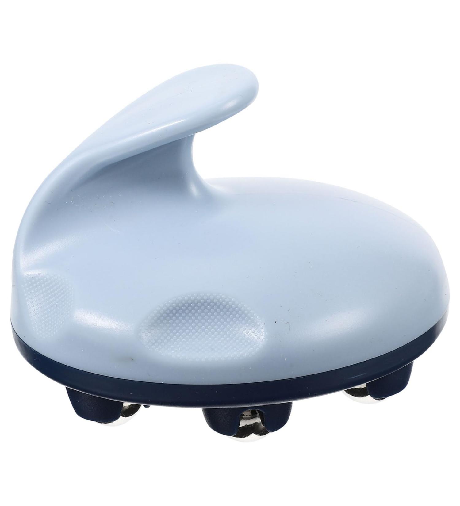 Iwowhero Hand Tool Roller Ball Massage Device - Muscle Roller Stick & Neck Massage Roller - Reusable Acupuncture Massage Tool - Blue 10.5x9x8cm - Buy Online on GoSupps.com