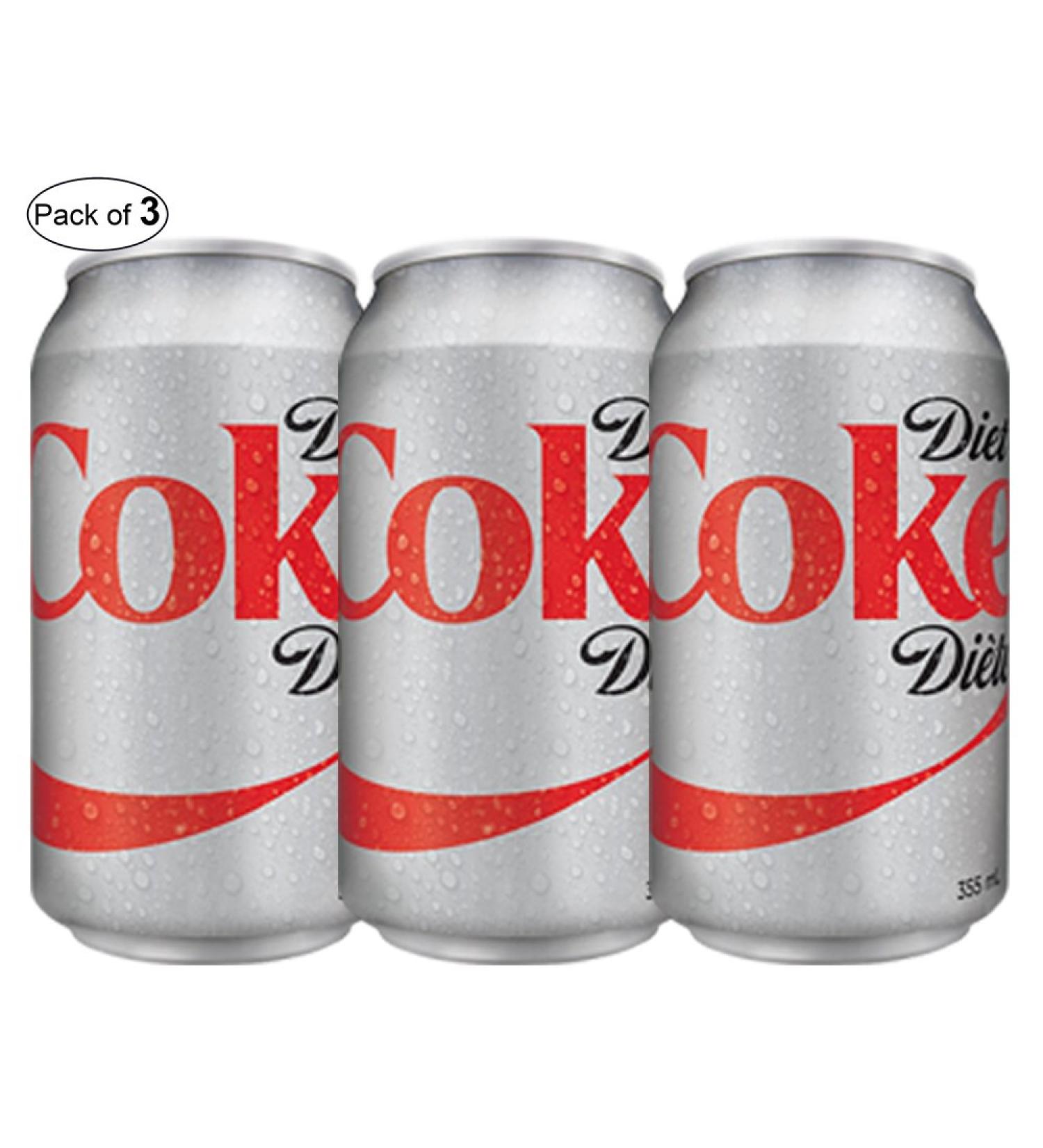Diet Coke- 355ml (Pack of 3)