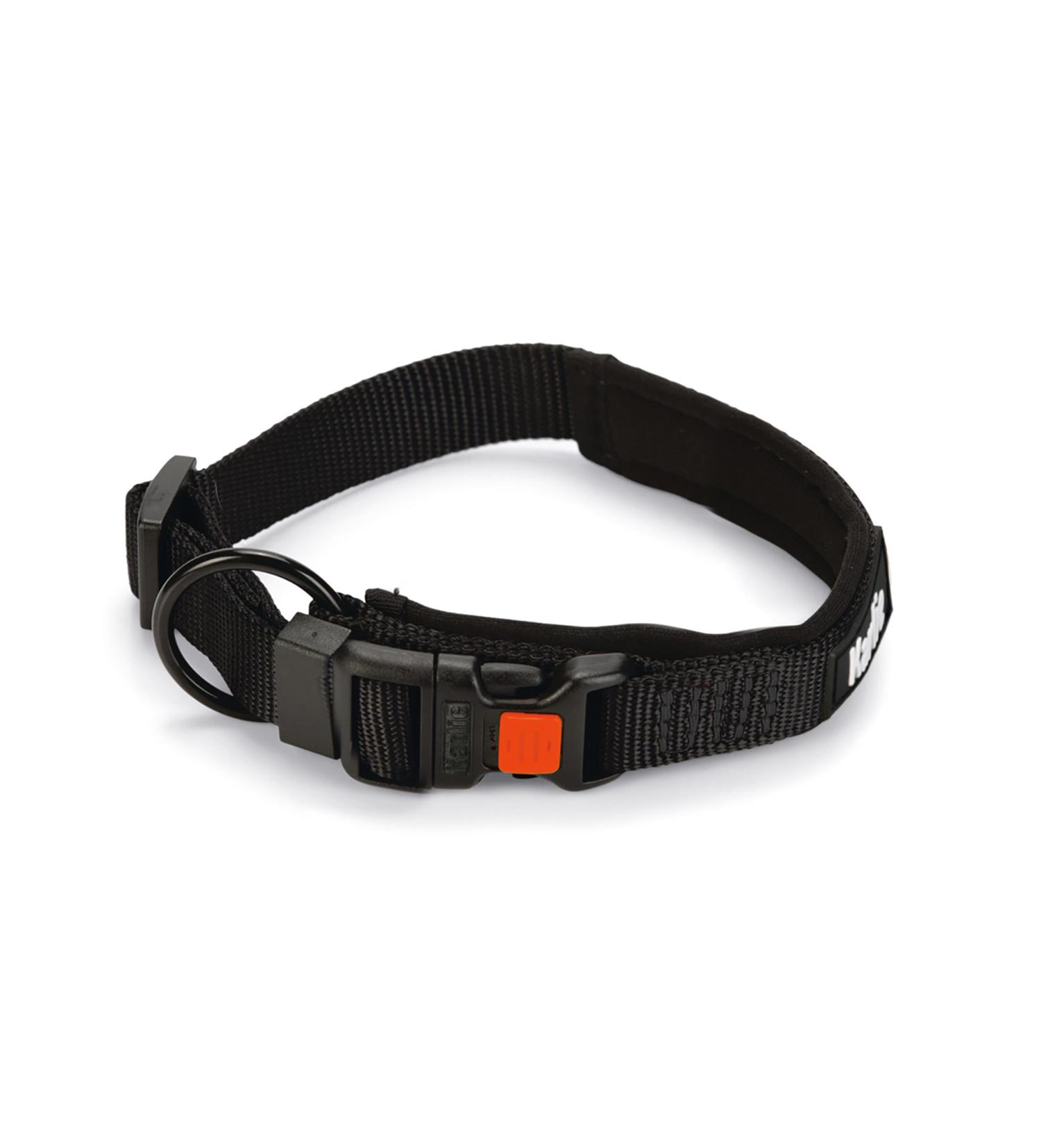 Karlie Art Sportiv Premium dog collars nylon black 35-40x2 cm Black L: 35-40 cm W: 20 mm