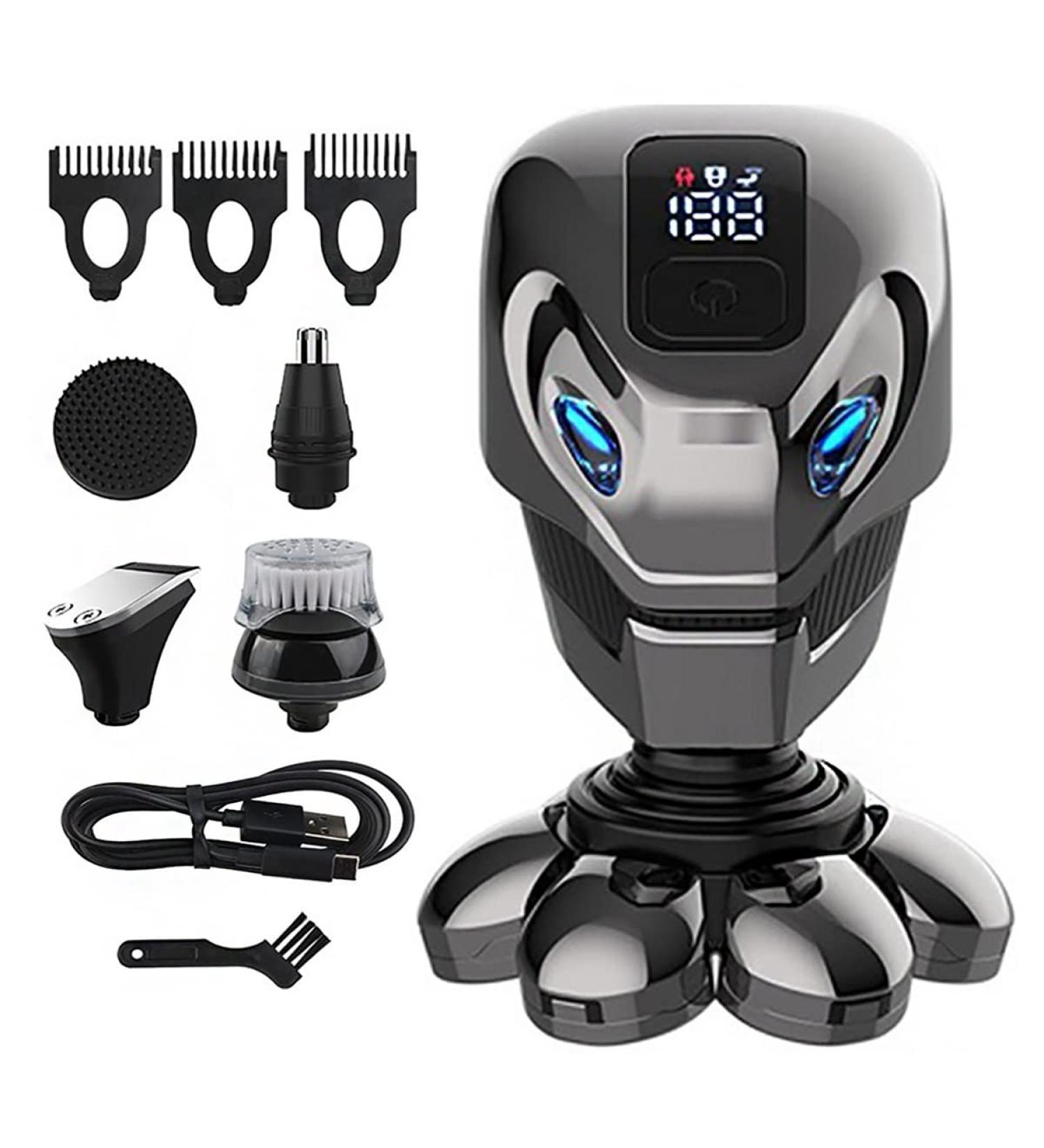 Top 5-in-1 Electric Razor for Men | Rechargeable Beard Trimmer & Professional Hair Cutter - International Shipping - Buy Online on GoSupps.com