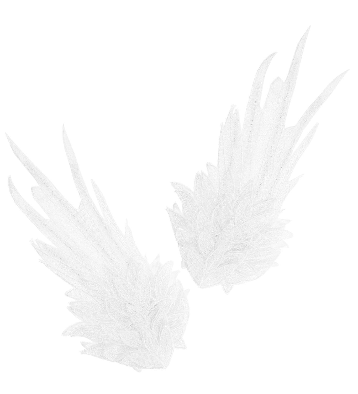 LIFKOME 1 pair Performance Headdress Angel Elegant Cute Embroidery Barrette Ornament Hairpin Cosplay Decor Stage Reusable Decorative Shaped Novelty Clip Hair Wing of - Buy Online on GoSupps.com