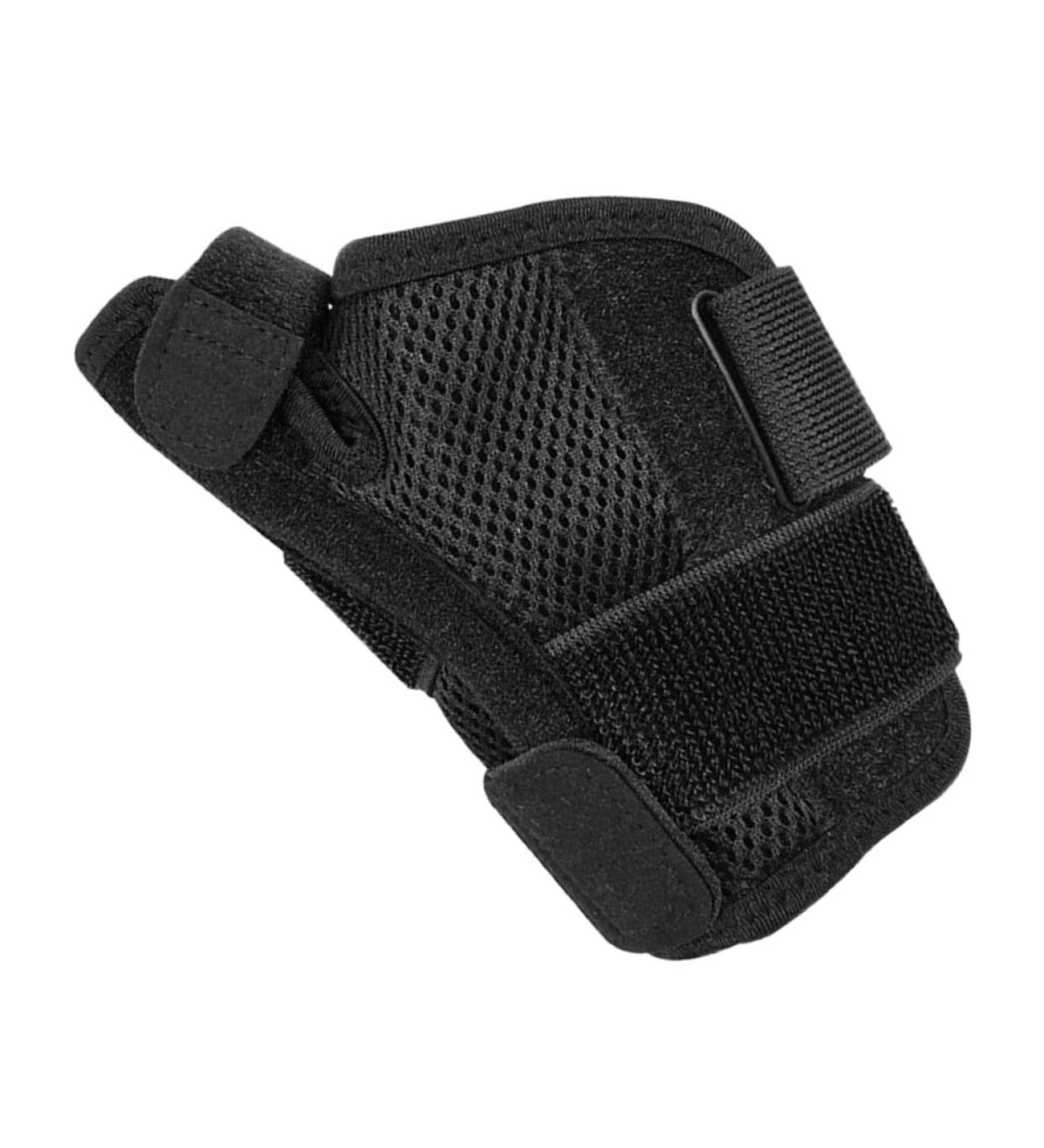 FRCOLOR Wristband Splint Retainer Holder - Thumb Stabilizer & Hand Support - Protective Polyester Herringbone Fitness Strap - Buy Online on GoSupps.com