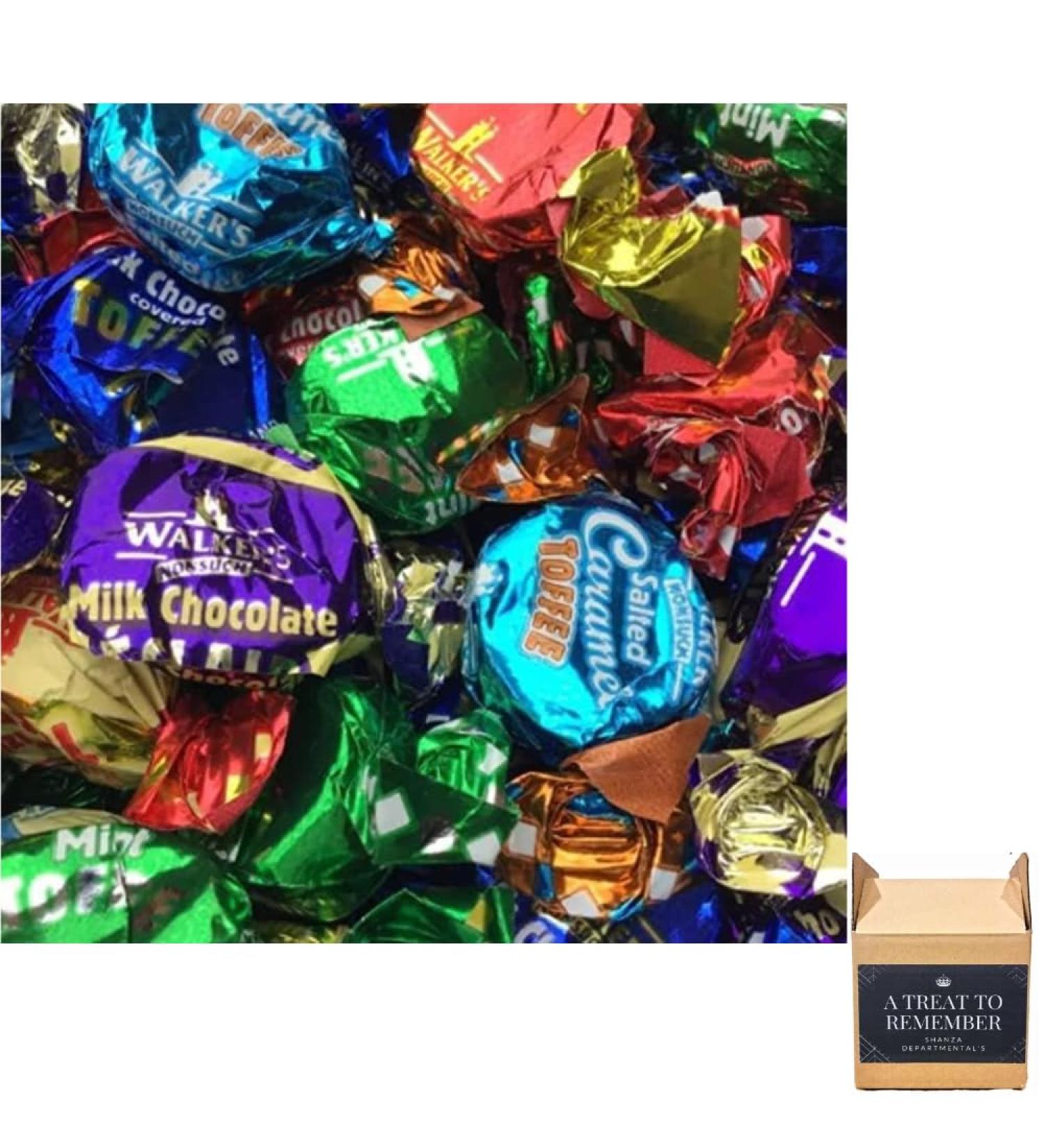 Walker Assorted Toffees and Chocolate Eclairs - 1kg - Buy Online on GoSupps.com