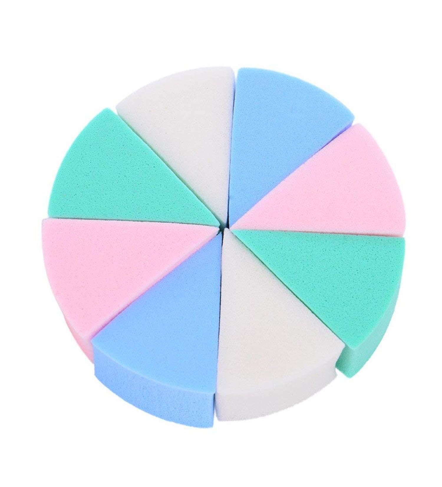Makeup Sponge Blender Powder Puff Beauty Foundation Blending Sponge Cream and Powder Makeup Sponges Applicator Sponges 8 pcs Convenient And Practical - Buy Online on GoSupps.com