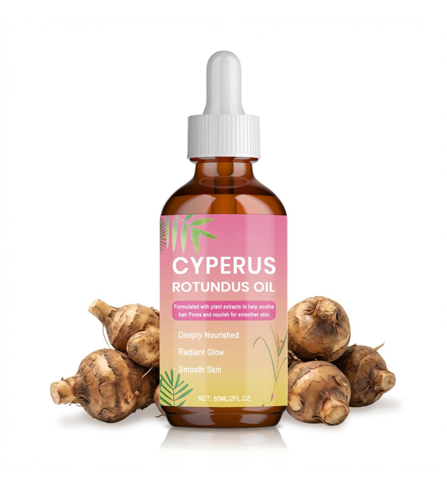 Cyperus Rotundus Oil for Hair Removal - Natural Pure Cyperus Oil to Reduce Body Hair Growth - Moisturizing & Soothing Hair Inhibitor for Face Legs & Body - All Skin Types 2 Fl Oz(60ml) clear - Buy Online on GoSupps.com