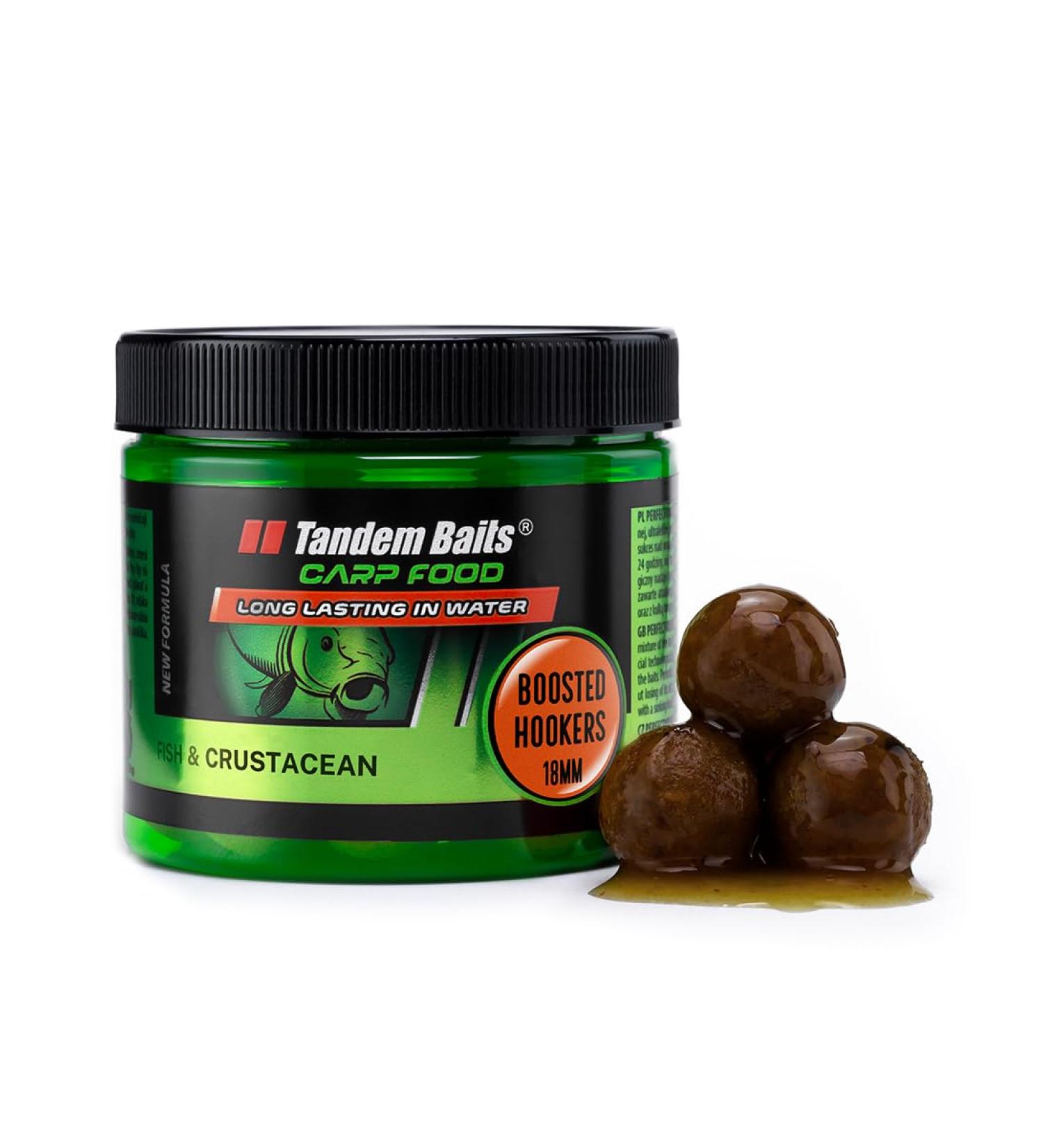 Tandem Baits Carp Food Boosted Hookers Carp Bait Carp Fishing Fishing Pop-Ups Carp Boilies Professional Carp Fishing Accessories 18mm 300g - Buy Online on GoSupps.com