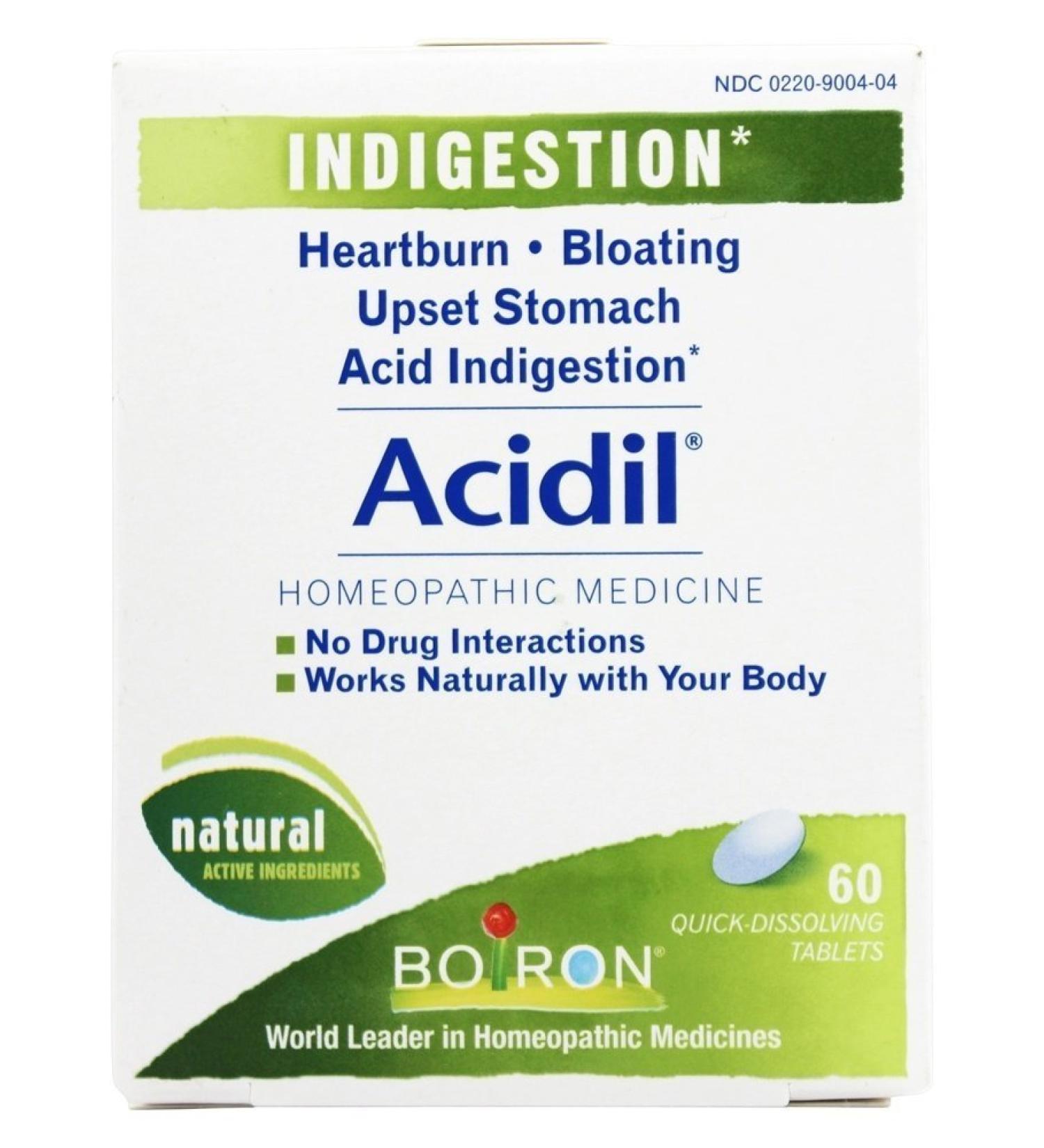 Boiron Acidil Heartburn 60 Tab