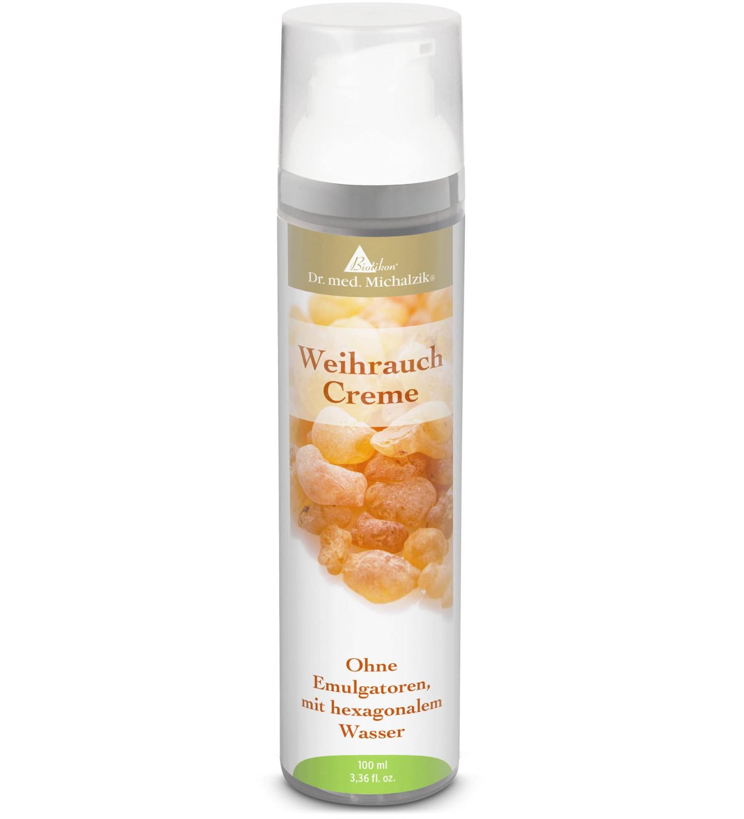 Incense cream Dr.med.Michalzik - 30% Boswellia Serrata Akba - without emulsifier without mineral oil - with hexagonal water - from Biotikon