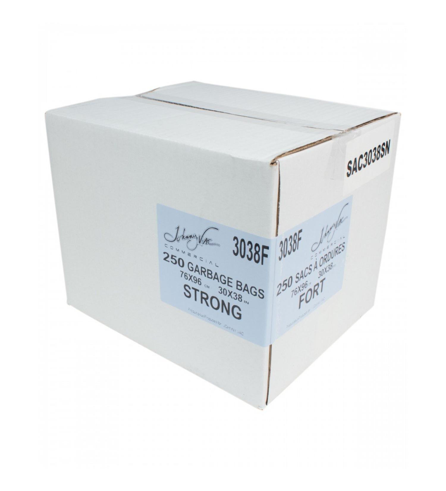 Garbage Bag - Strong - 30 X 38 - Black - BOX/250