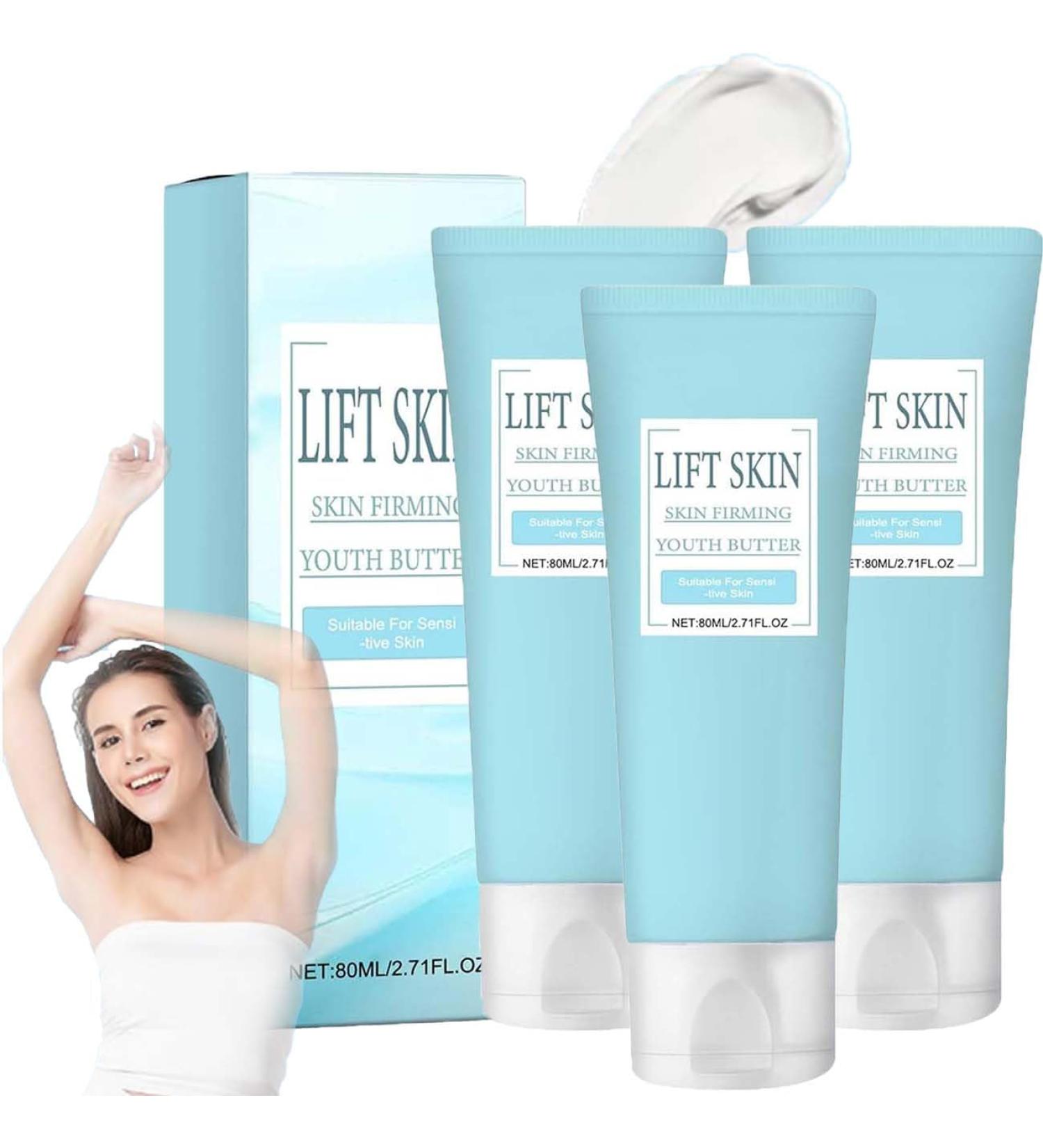 Luxelift Skin Firming Butter Firming Body Cream Body Butter Anti-Aging Moisturizing Body Butter Moisturizes and Improves Fine Lines Suitable for All Skin (3Pcs) - Buy Online on GoSupps.com