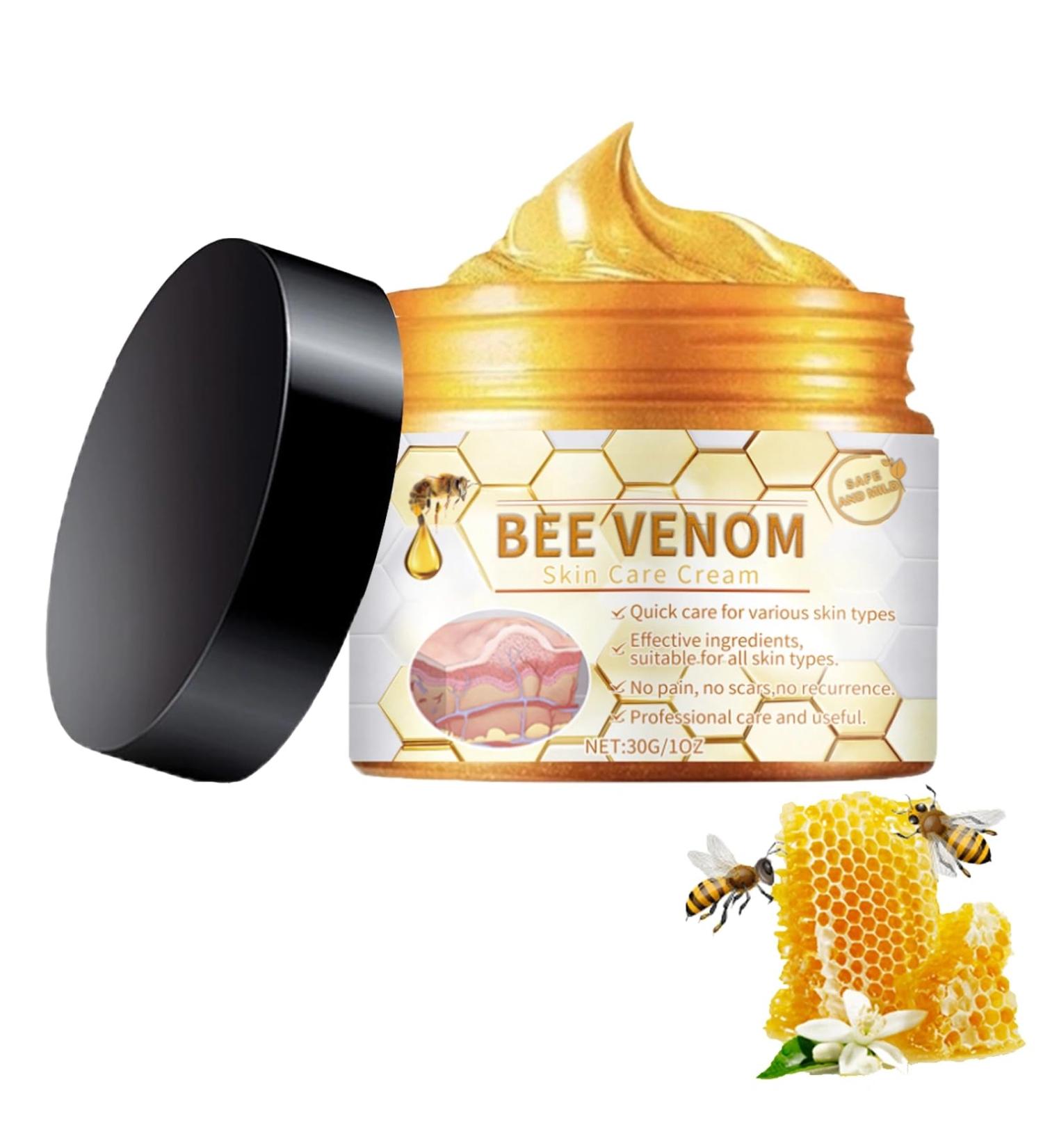 Bee Venom Cream 2026 New Bee Venom Marks Spots Removal Treatment Cream for All Skin Types (1) - Buy Online on GoSupps.com