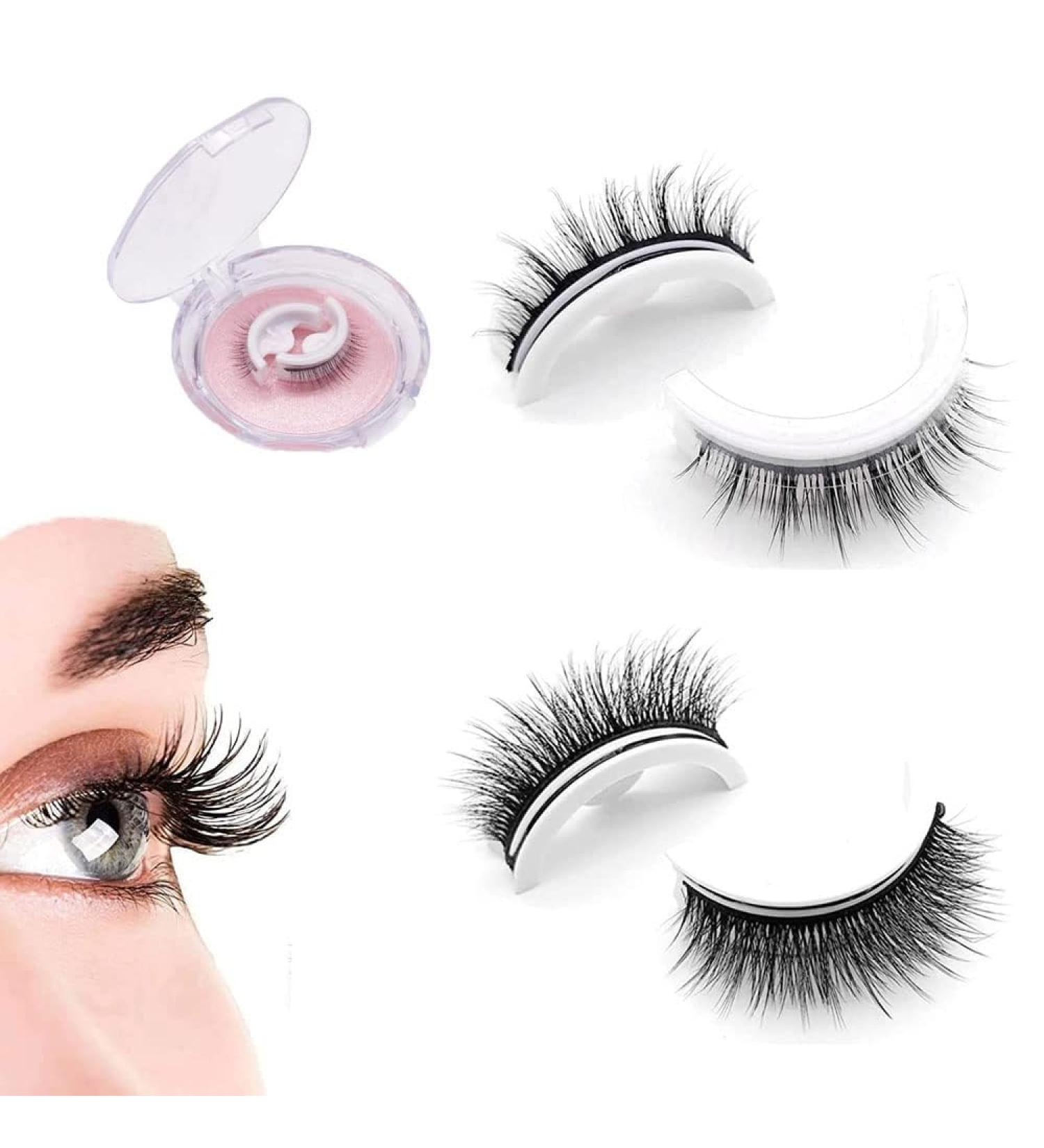 Chosely Self Adhesive Lashes Exceptionm Reusable Self Adhesive Eyelashes Outwardly Self Adhesive Lashes False Lashes Natural Look Waterproof Fake Eyelashes No Glue Eyelashes /115 (Color : C) - Buy Online on GoSupps.com