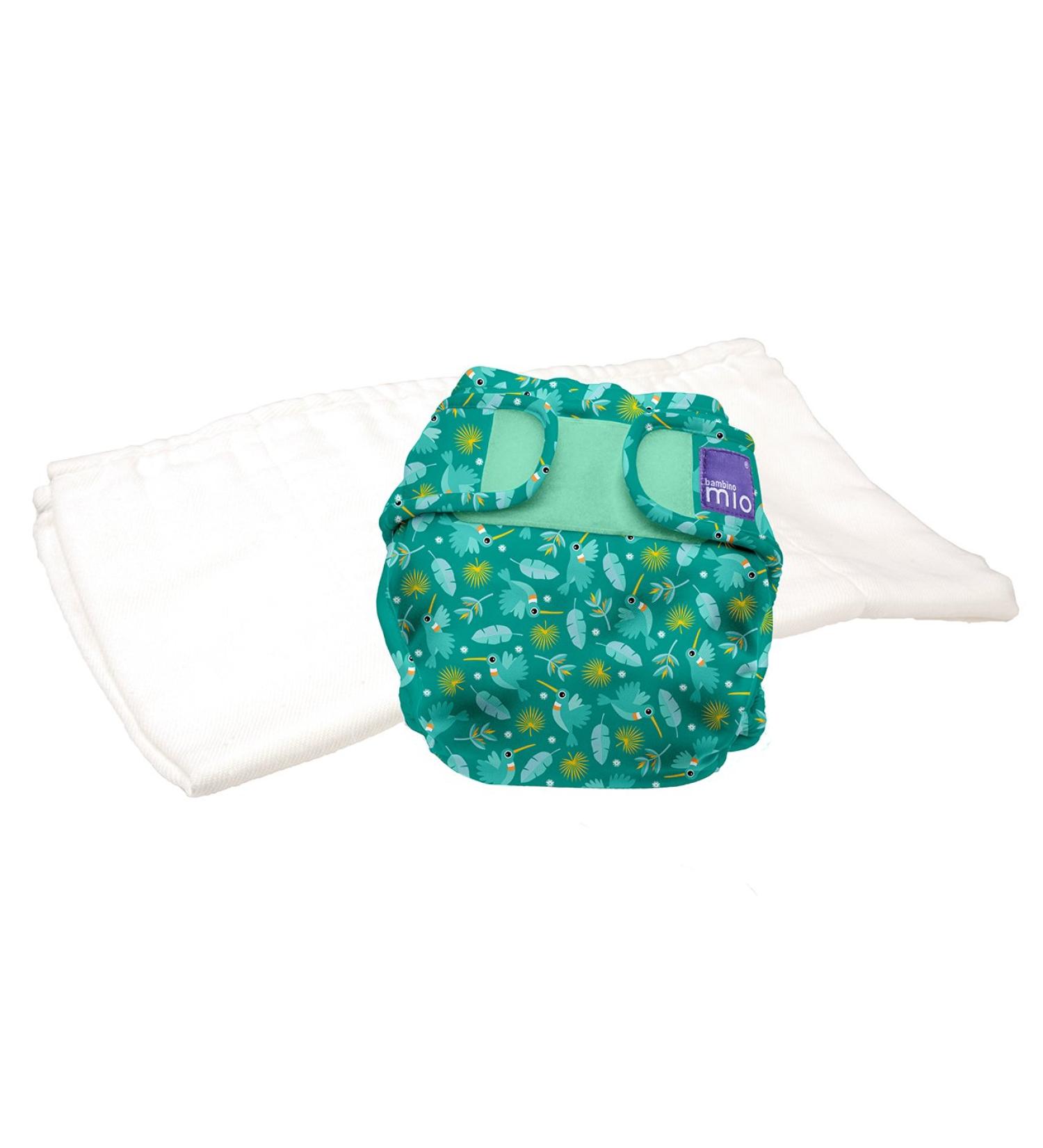 Bambino Mio Mioduo Reusable Nappies Refresh Set - Hummingbird - Size 2 (9kgs+) - Buy Online on GoSupps.com