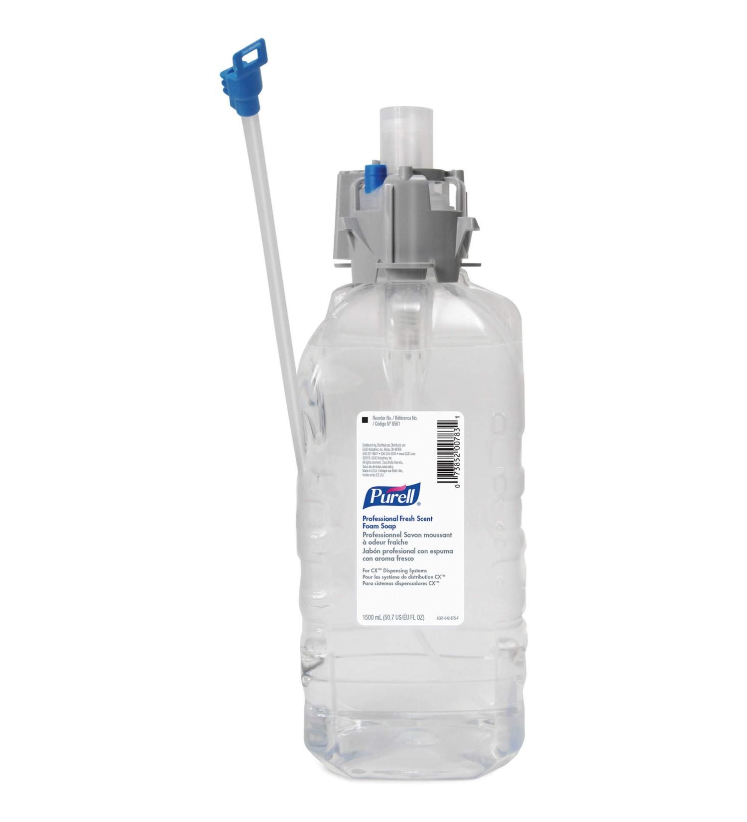 PURELL GOJ856104 1500mL Refill Fresh Scent Foam Soap 1 Each Clear