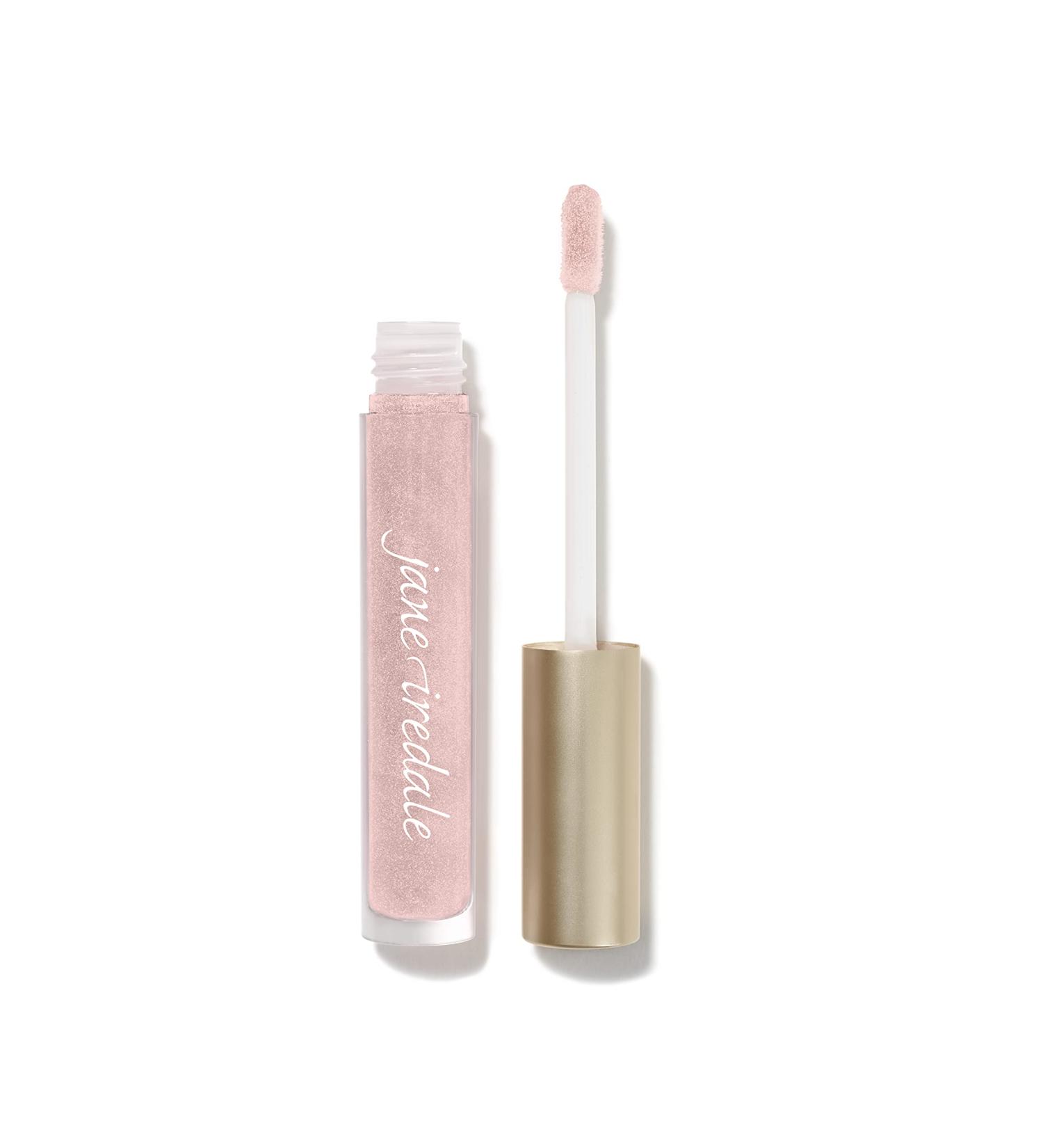 Jane Iredale HydroPure Hyaluronic Lip Gloss | Hydrating, Plumping, Exfoliating, and Smoothing Gloss | Non-Sticky with Vanilla Scent | Vegan and Cruelty-Free | Snow Berry - Buy Online on GoSupps.com