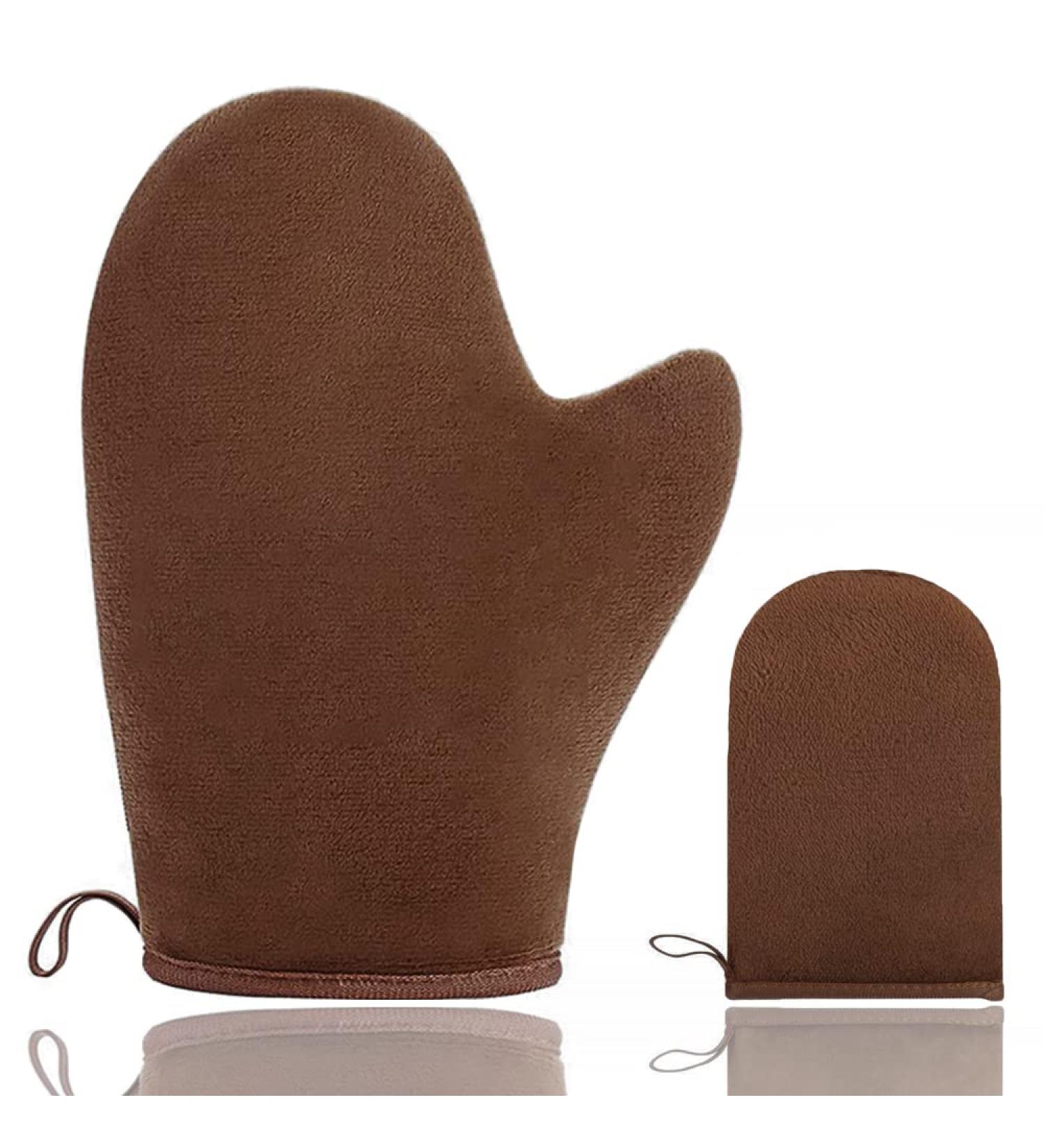 LATRAT Self-Tanning Applicator Glove for Face and Body Double-Sided Reusable Self-Tanning Gloves - Buy Online on GoSupps.com