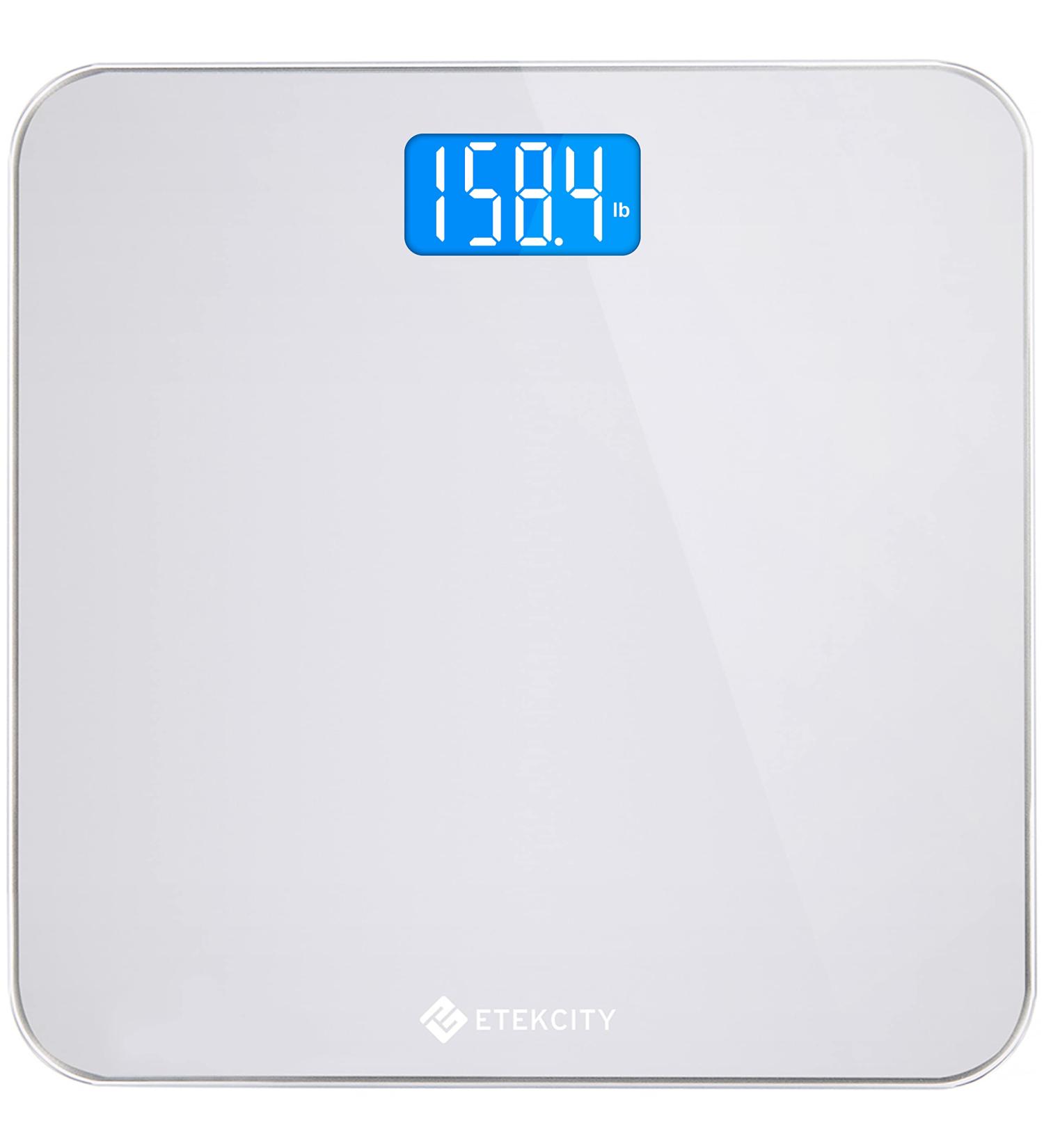 Etekcity Digital Bathroom Scale | Large Blue LCD Display | High Precision | 400lb Capacity - Buy Online on GoSupps.com