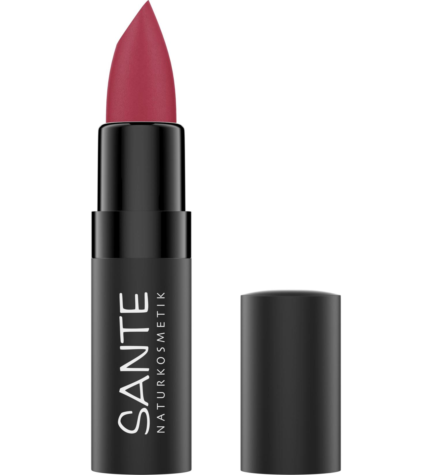 Sante Naturkosmetik SANTE Natural Cosmetics 06 Intense Cherry Ultra Matte Lipstick