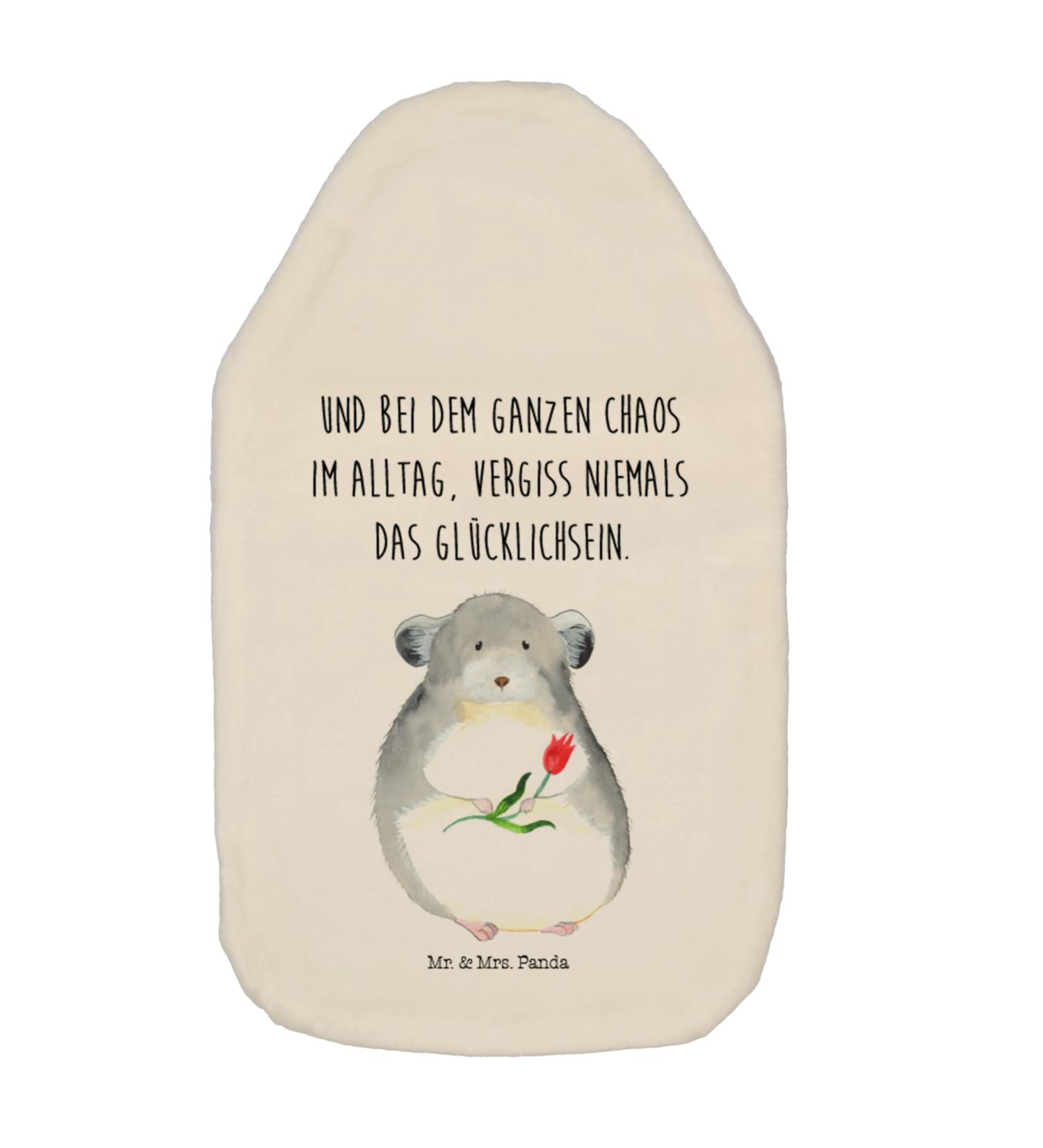 Buy Mr. & Mrs. Panda Warm Bottle Chinchilla Flower - Unique Gift for Comfort Hot Water Bottle Animal Motifs & Office Happiness - Buy Online on GoSupps.com