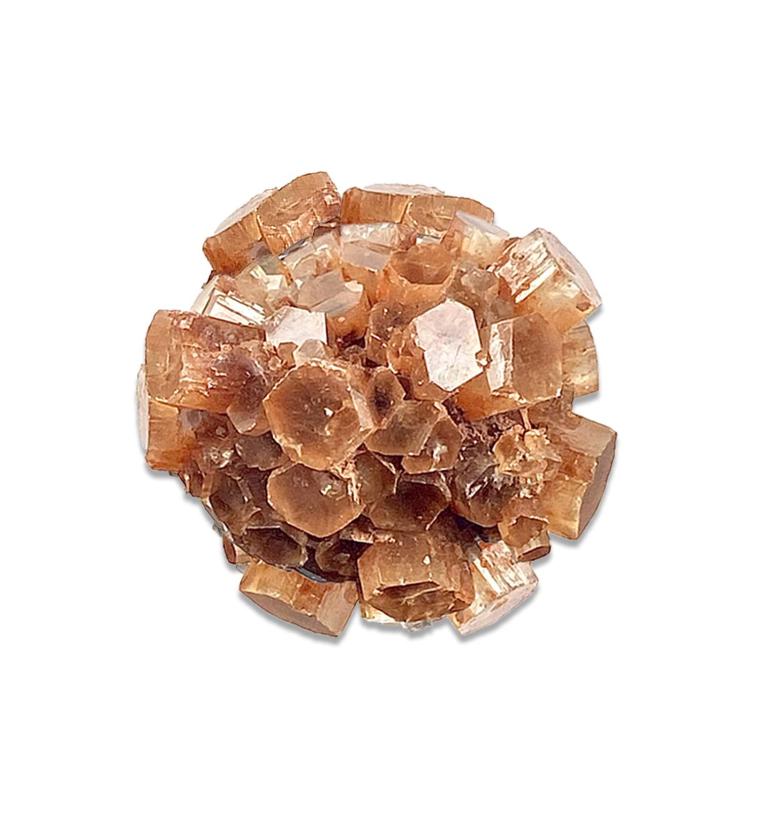 Natural Crystal Rough 1.5"-2" Natural Aragonite Crystal Aragonite Cluster Teaching Specimen Strange Stone Collection Home Decor - Buy Online on GoSupps.com