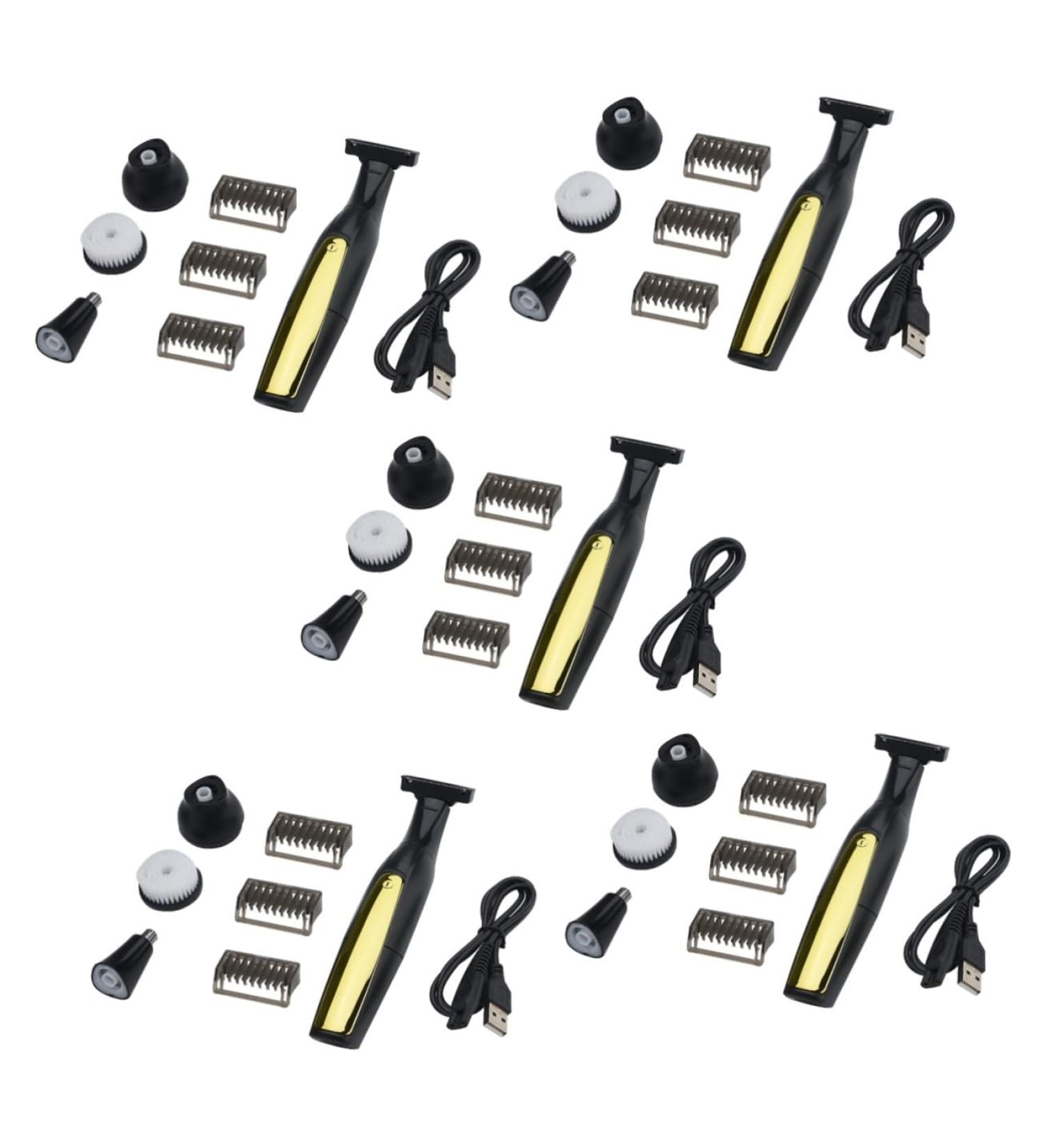 Balacoo 5 Sets Nose Hair Trimmer - Travel Multifunction Stainless Steel Grooming Kit - Buy Online on GoSupps.com