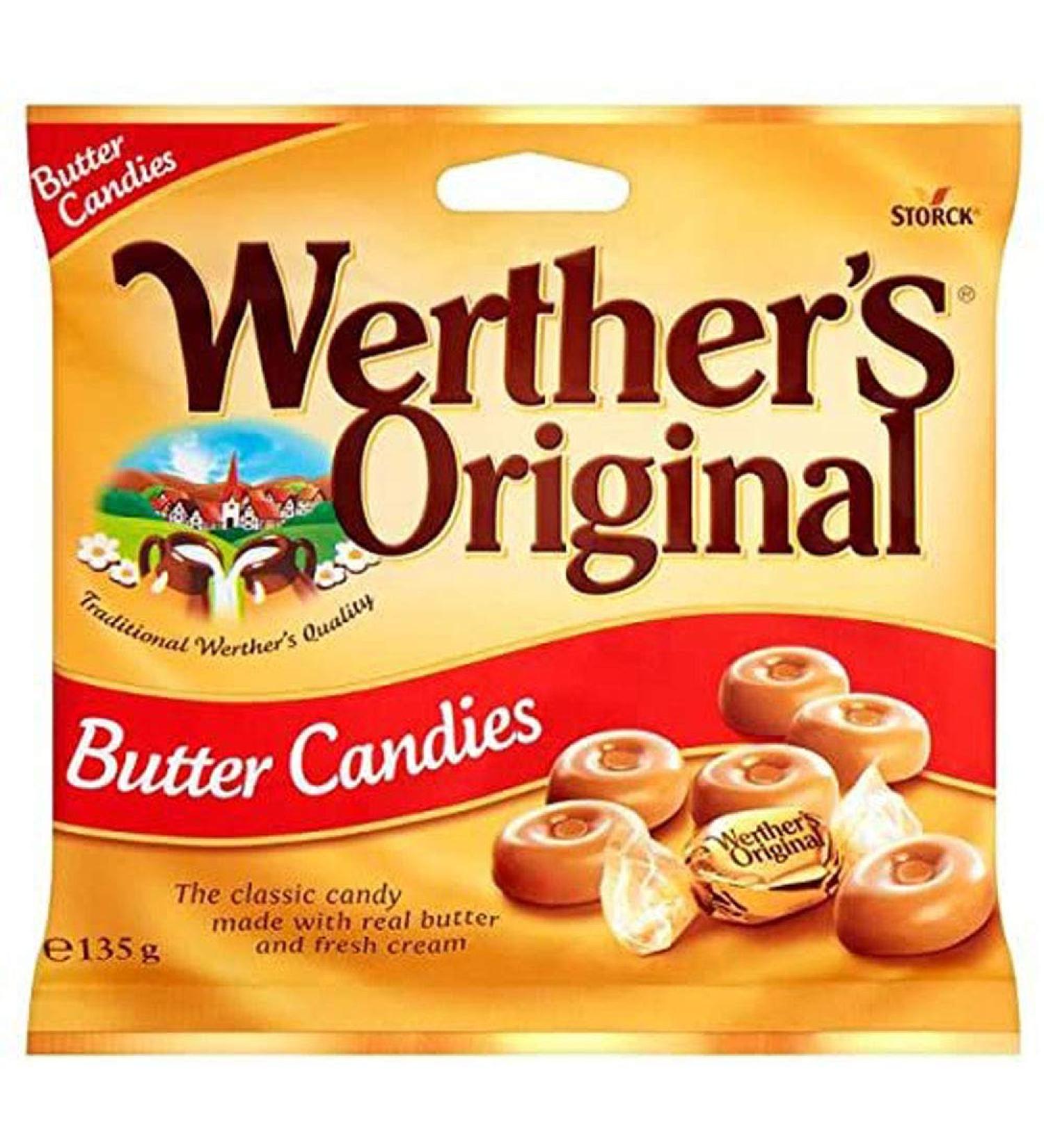 Werthers Original Butter Candies 135g Bag - Buy Online on GoSupps.com