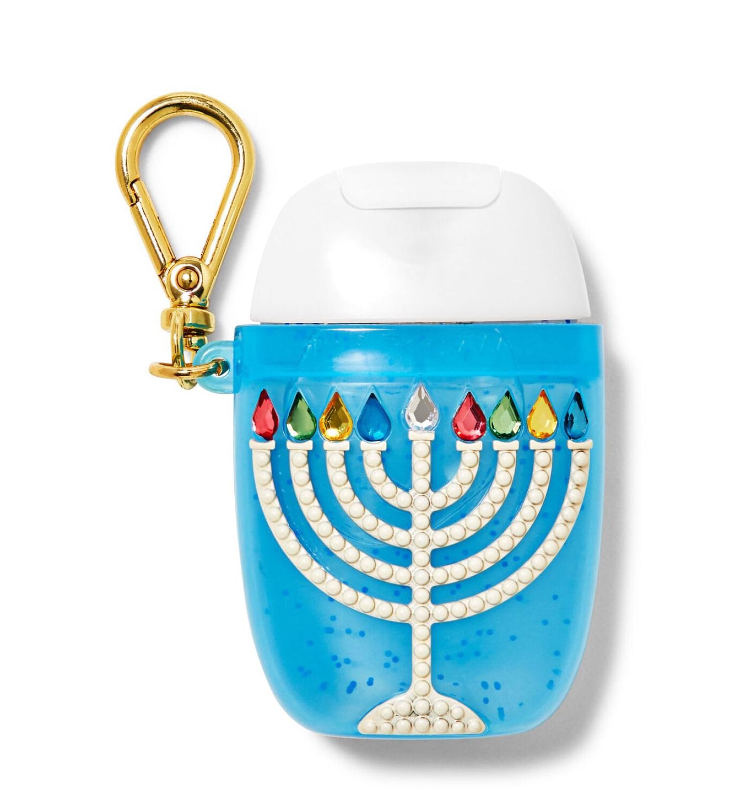 Bath & Body Works Pocketbac Holder Blingy Menorah