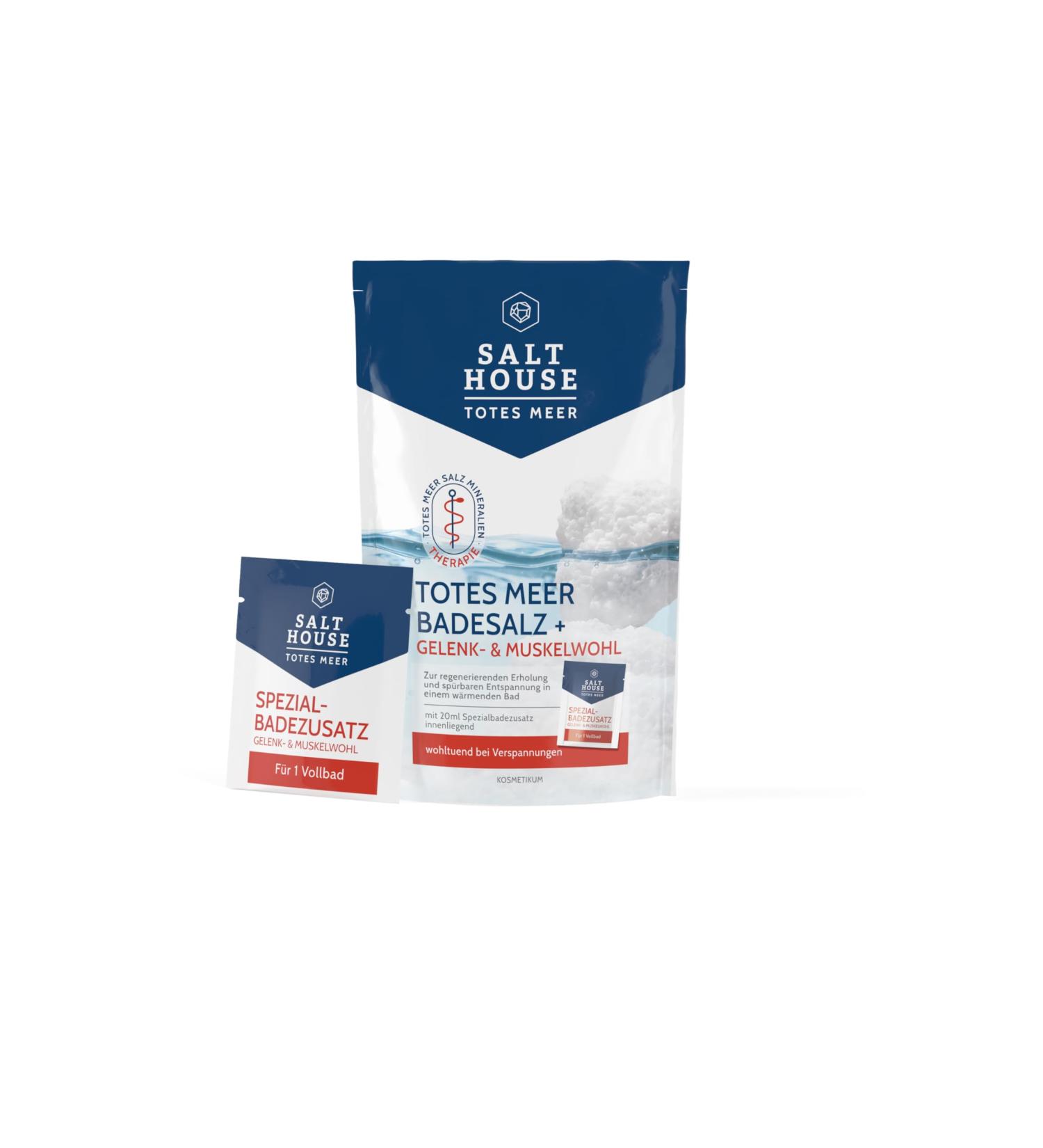 Salthouse Dead Sea Therapy Bath Salt 400g - Soothing Joint & Muscle Relief Tension Relief with Special Additive - Buy Online on GoSupps.com