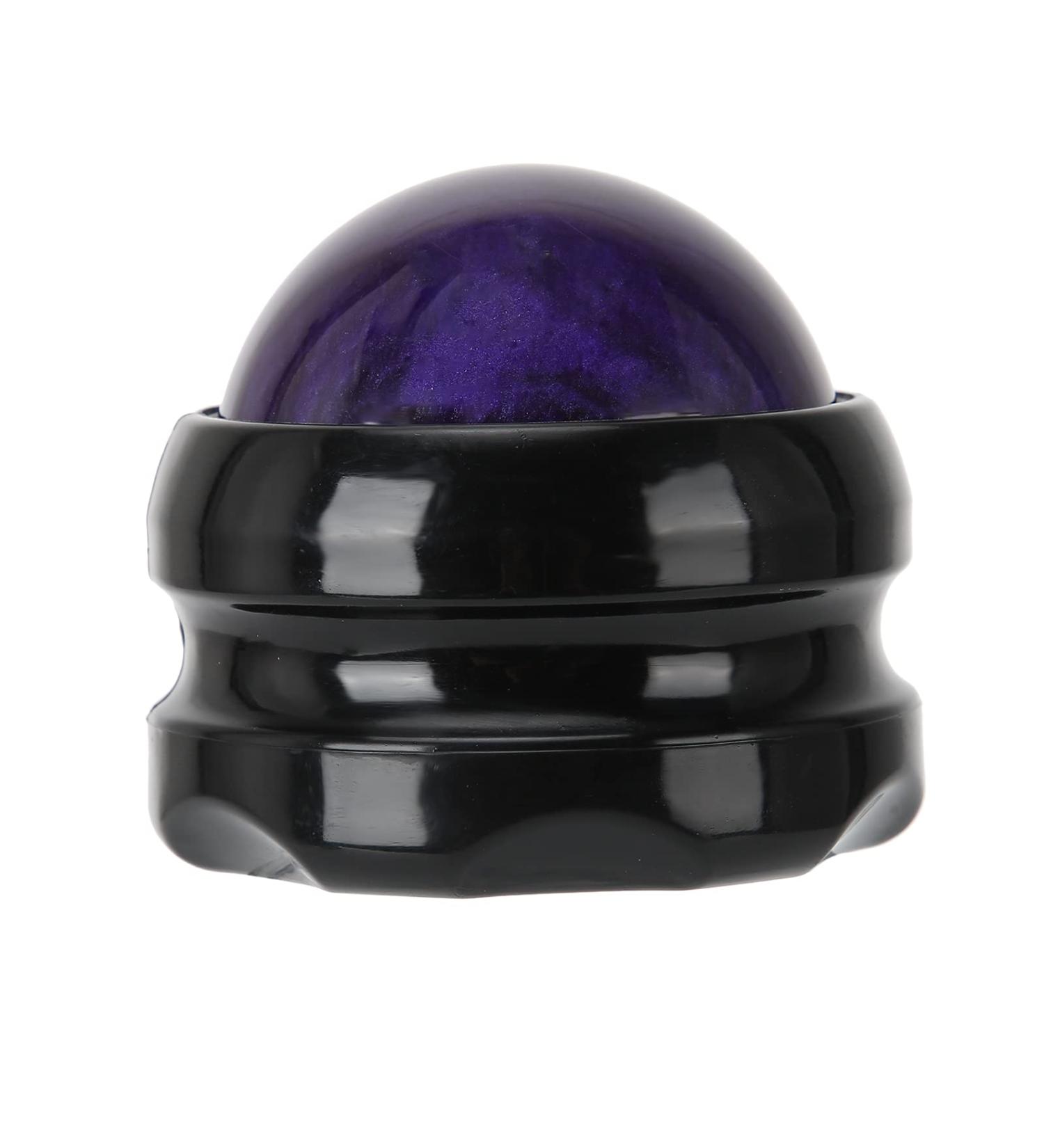 Juopzkenn Manual Massage Roller - Purple Massage Device for Shoulders Arms Neck Back and Foot Relief - Body Muscle Relaxation - Buy Online on GoSupps.com