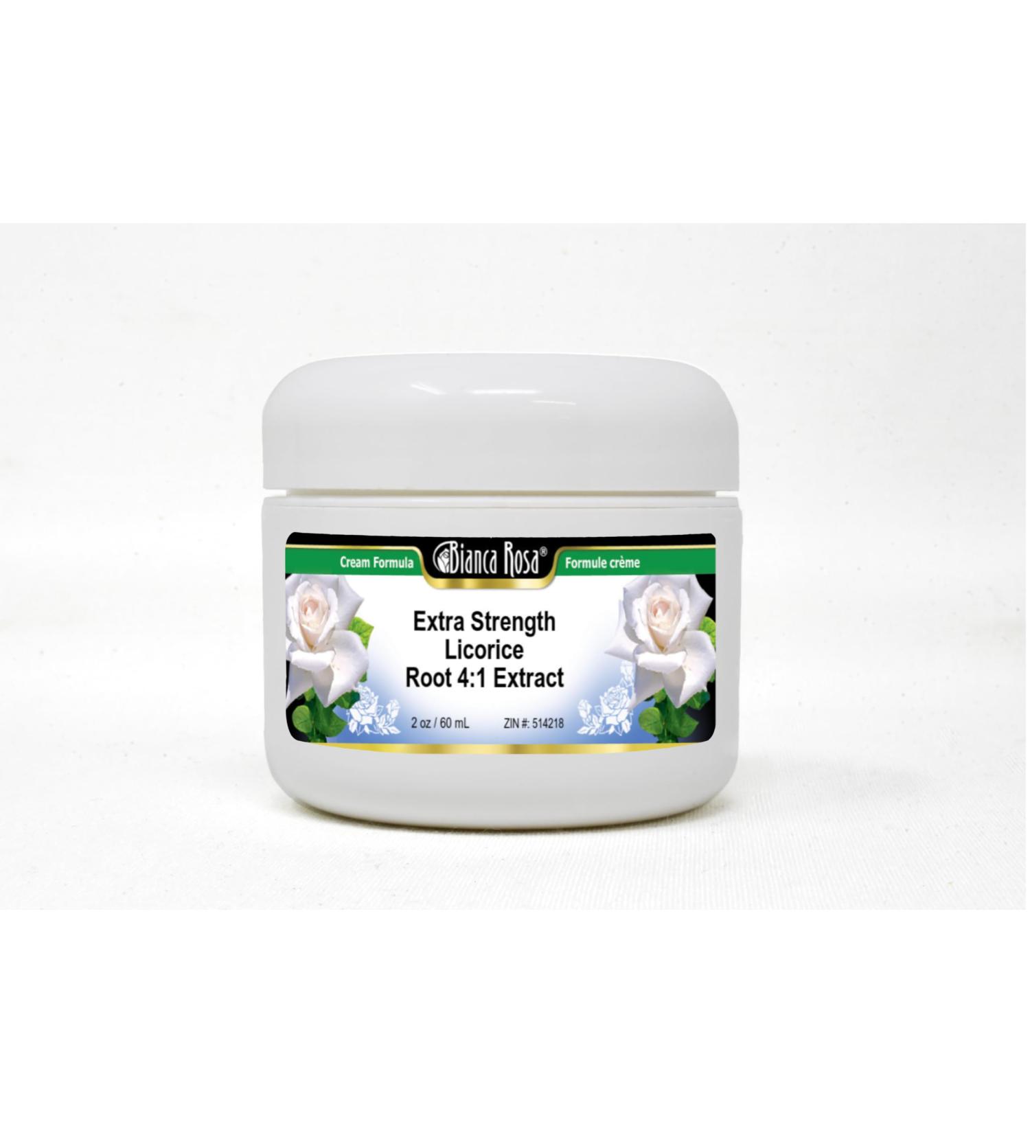 Bianca Rosa Extra Strength Licorice Root 4:1 Extract Cream (2 oz ZIN: 514218) - 2 Pack - Buy Online on GoSupps.com