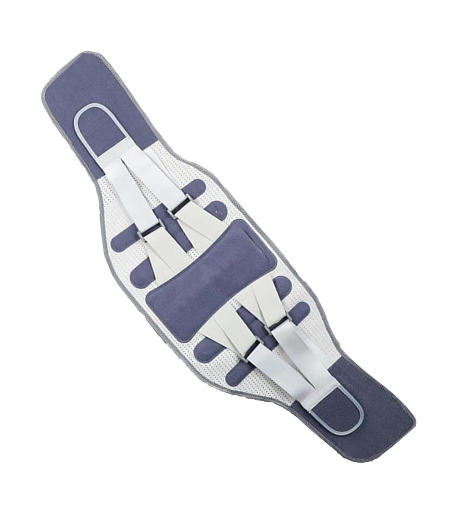 Back Support Belt Back Reliever Belt - Lumbar Traction Device Lower Back Support Brace for Men Women Back Reliever Spinal Belt Blue I - Buy Online on GoSupps.com