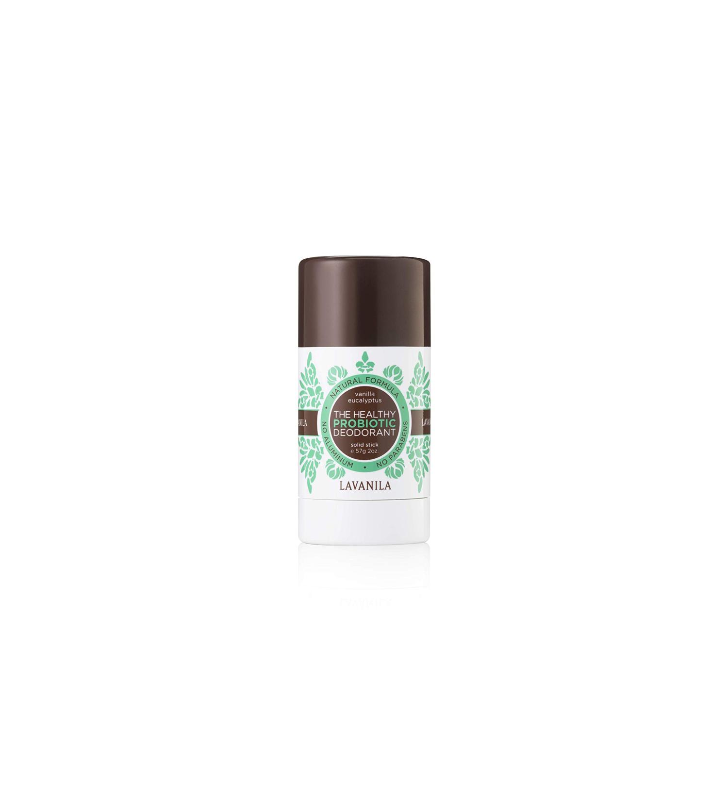 Lavanila Vanilla Eucalyptus Probiotic Deodorant 2 oz - Aluminum-Free, Vegan, Clean & Natural - Buy Online on GoSupps.com
