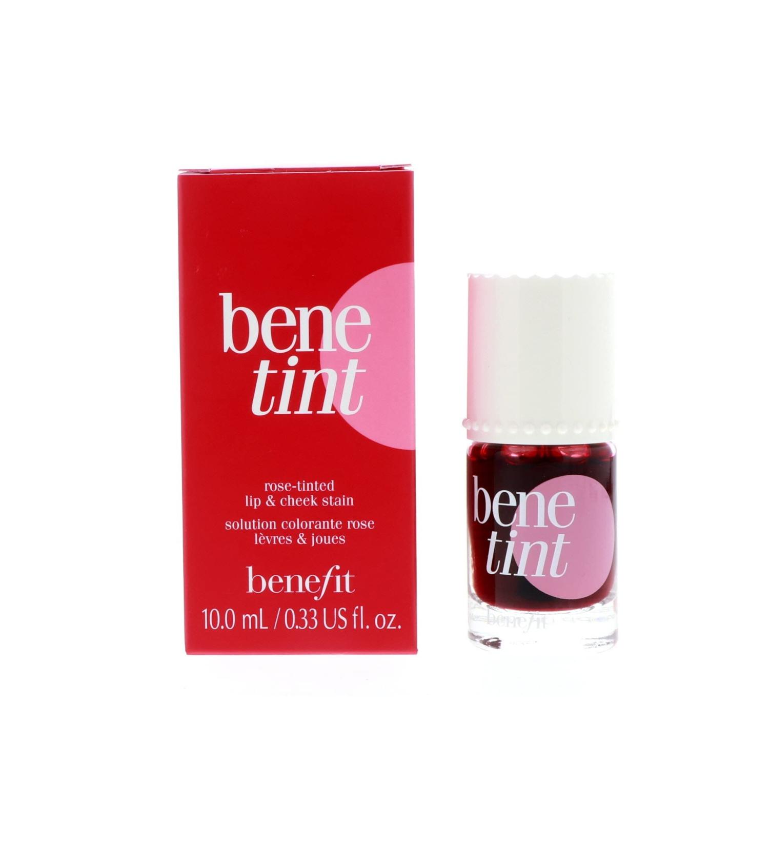 Benefit Benetint Lip and Cheek Stain 0.33 oz - Full Size Stain for Long-Lasting Color on Lips and Cheeks - Buy Online on GoSupps.com