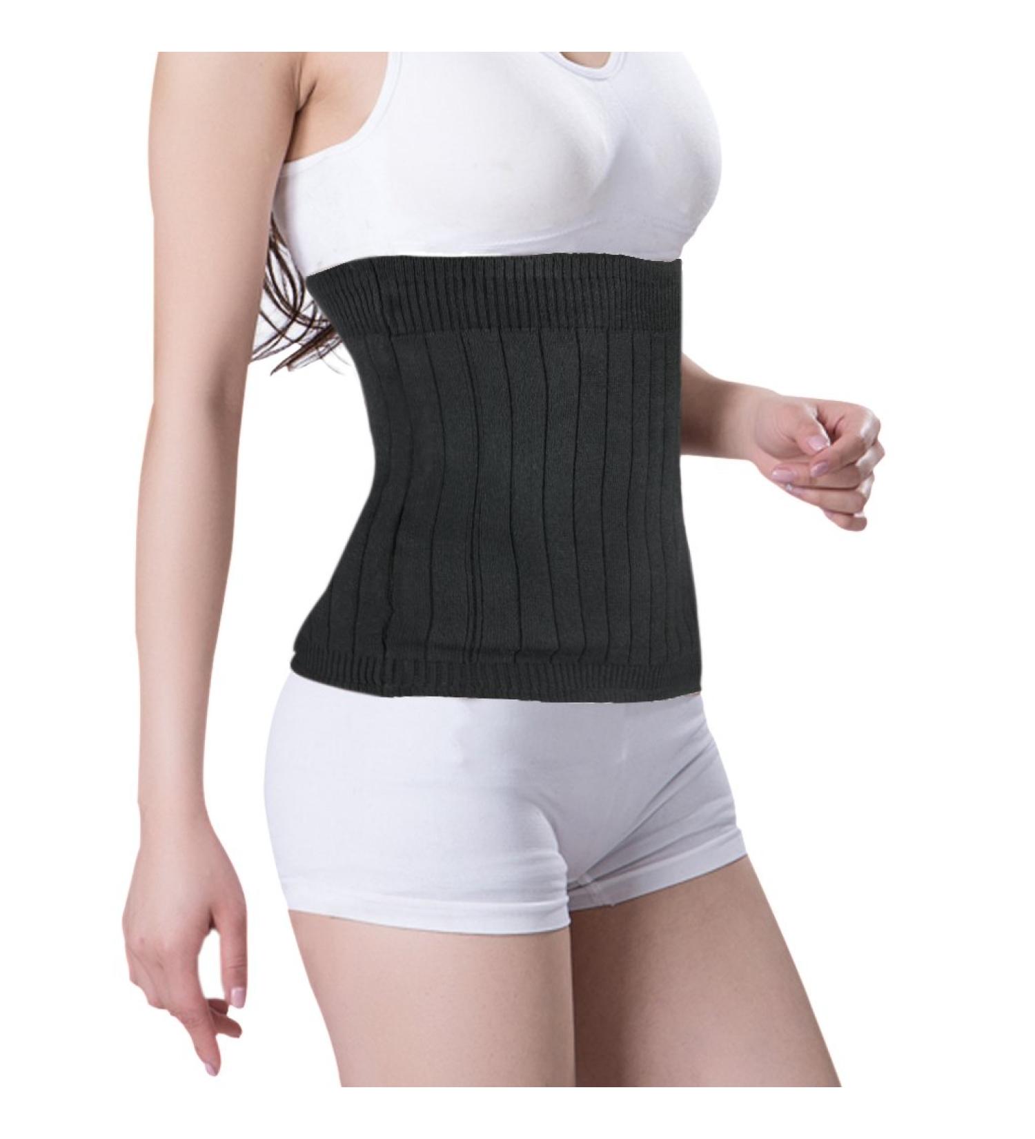 Buy Cashmere Waist Warmer - Medical Abdominal Binder for Back Pain Relief & Thermal Therapy - Slim Waist Trimmer Wrap Belt - Size S (22-29 - Buy Online on GoSupps.com