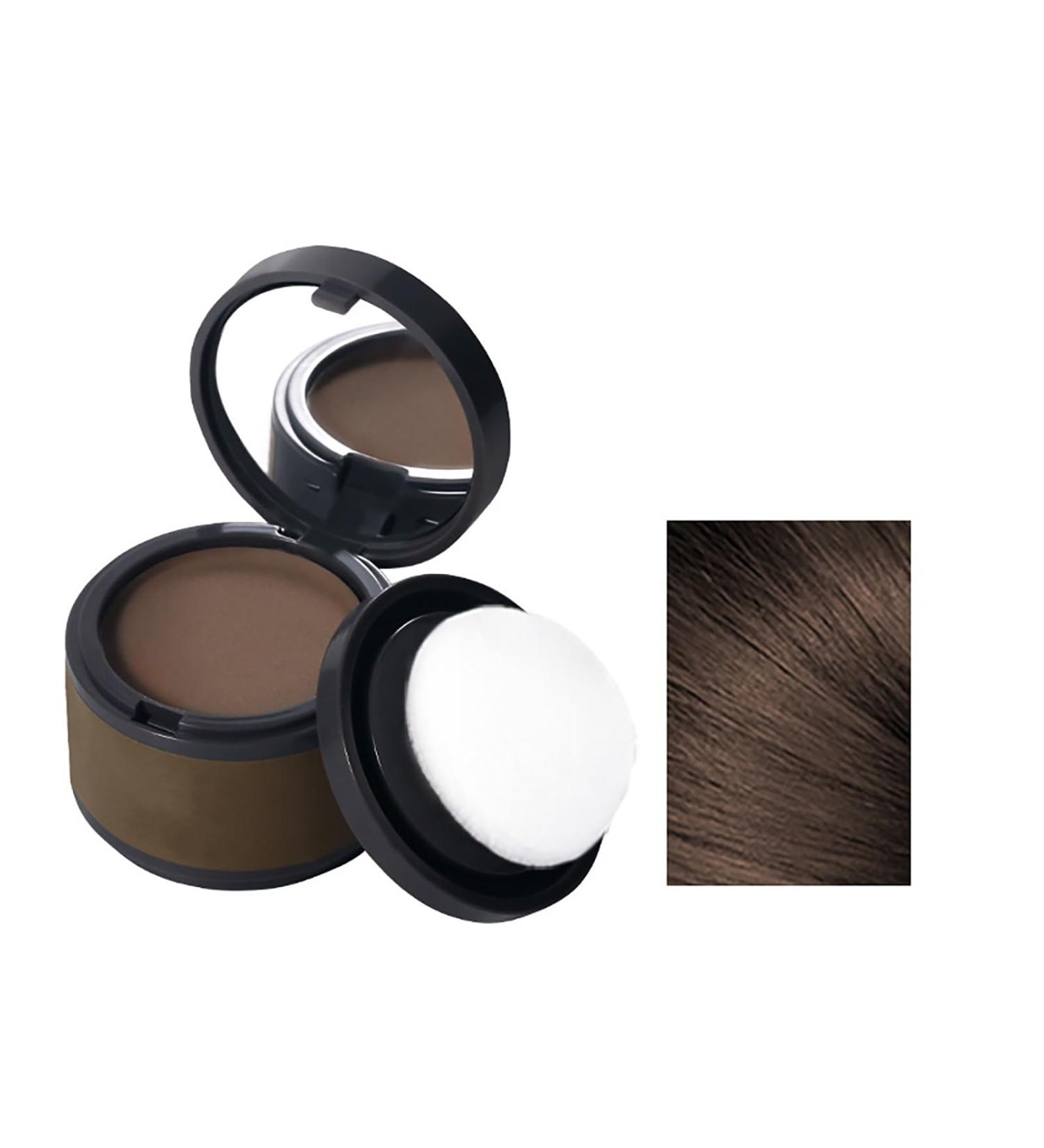 Maycheer Hairline Shadow Powder 01 - Dark Brown Root Touch Up & Hairline Powder for Women | Waverloo Magic & Simplife Hairline Solutions - Buy Online on GoSupps.com