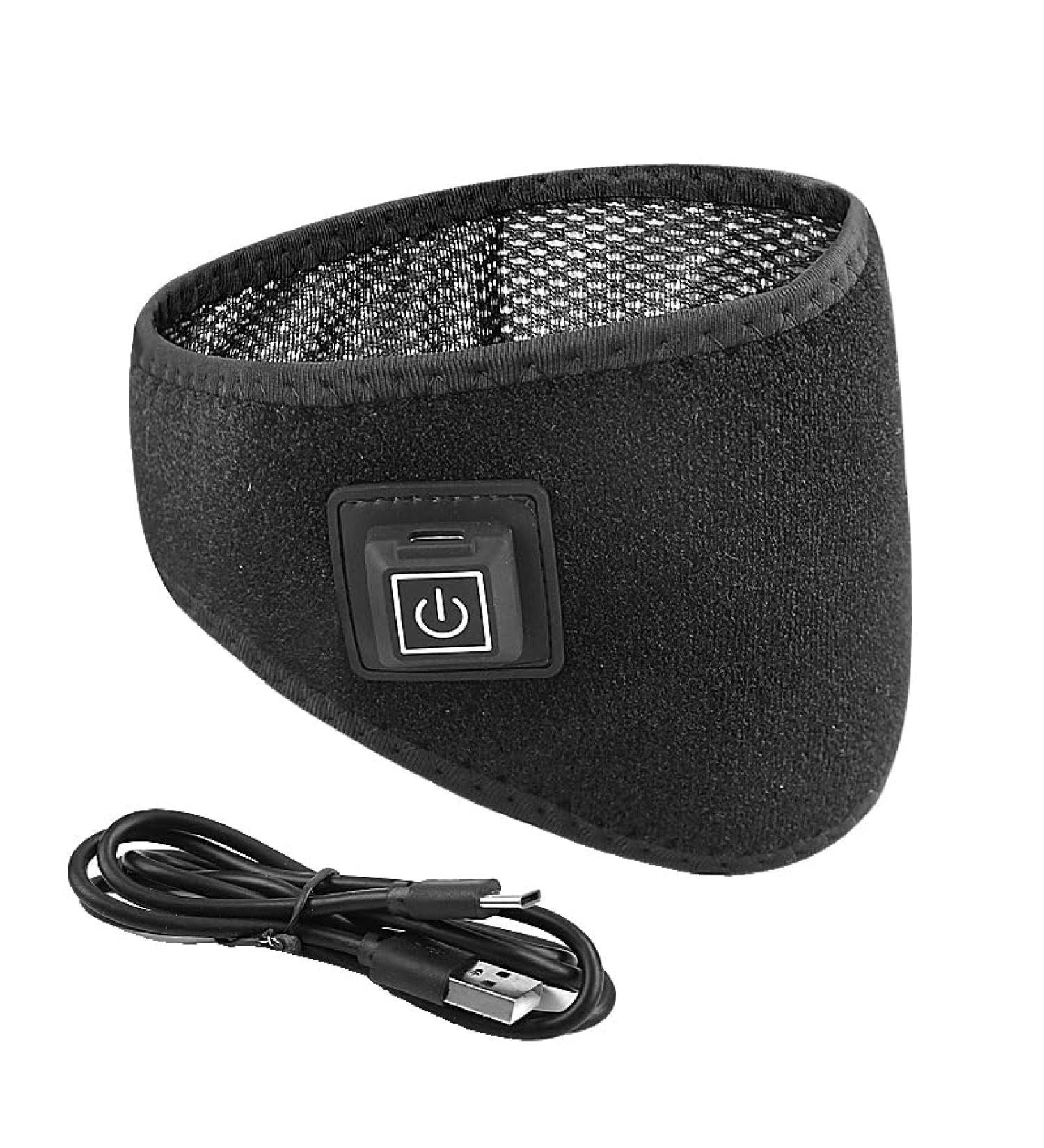 Electrothermal Neck & Back Massage Device - Cervical Heating Belt USB Body-Warm Massager with 3 Adjustable Settings for Home Use - Buy Online on GoSupps.com