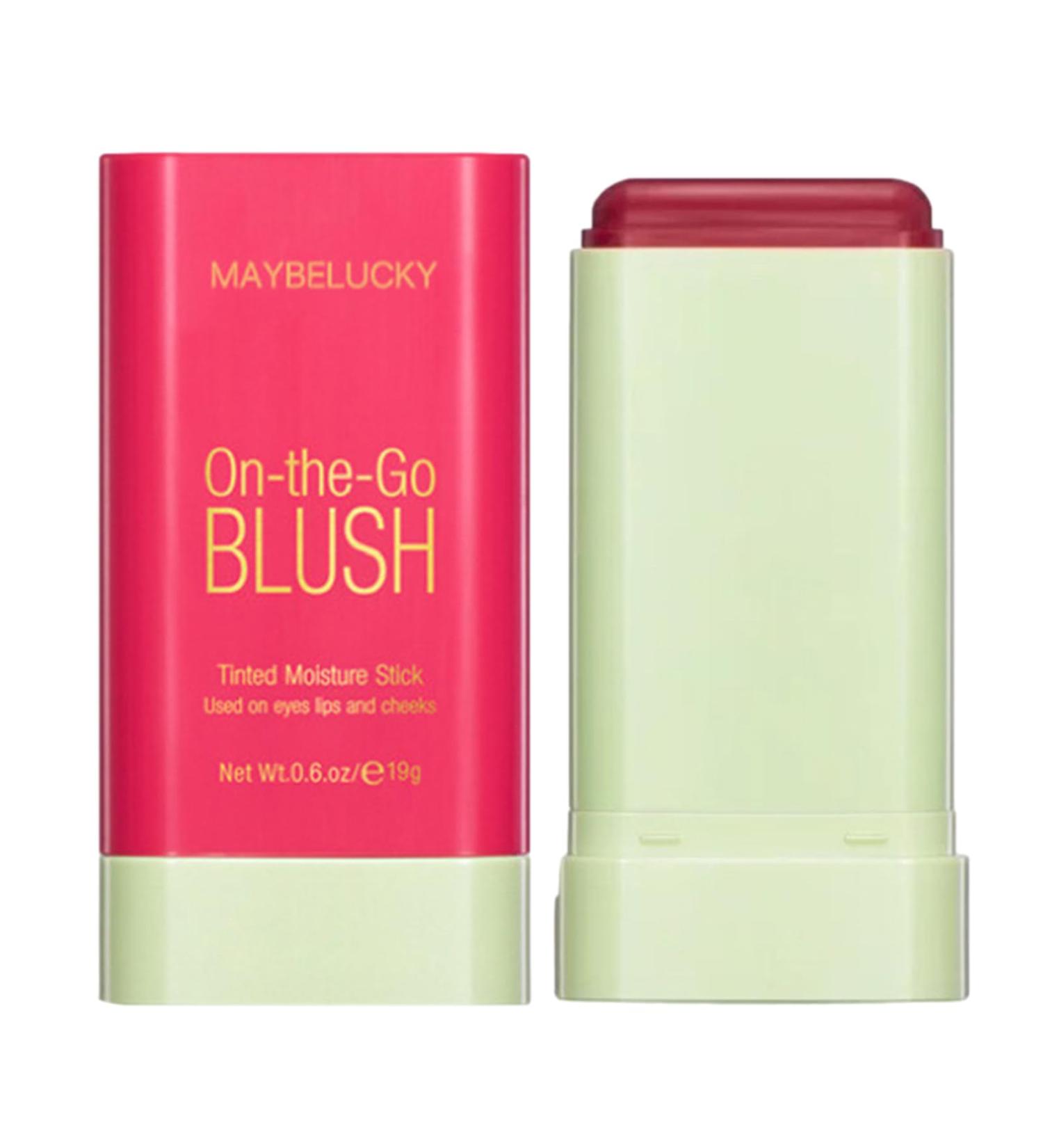 Cream Blushes Stick - Buildable Lightweight Cream Blushes Multi Stick - Easy Application Long Wearing Lightweight Finishing Makeup for Eye Shadow and Lipstick Shakven 02# - Buy Online on GoSupps.com