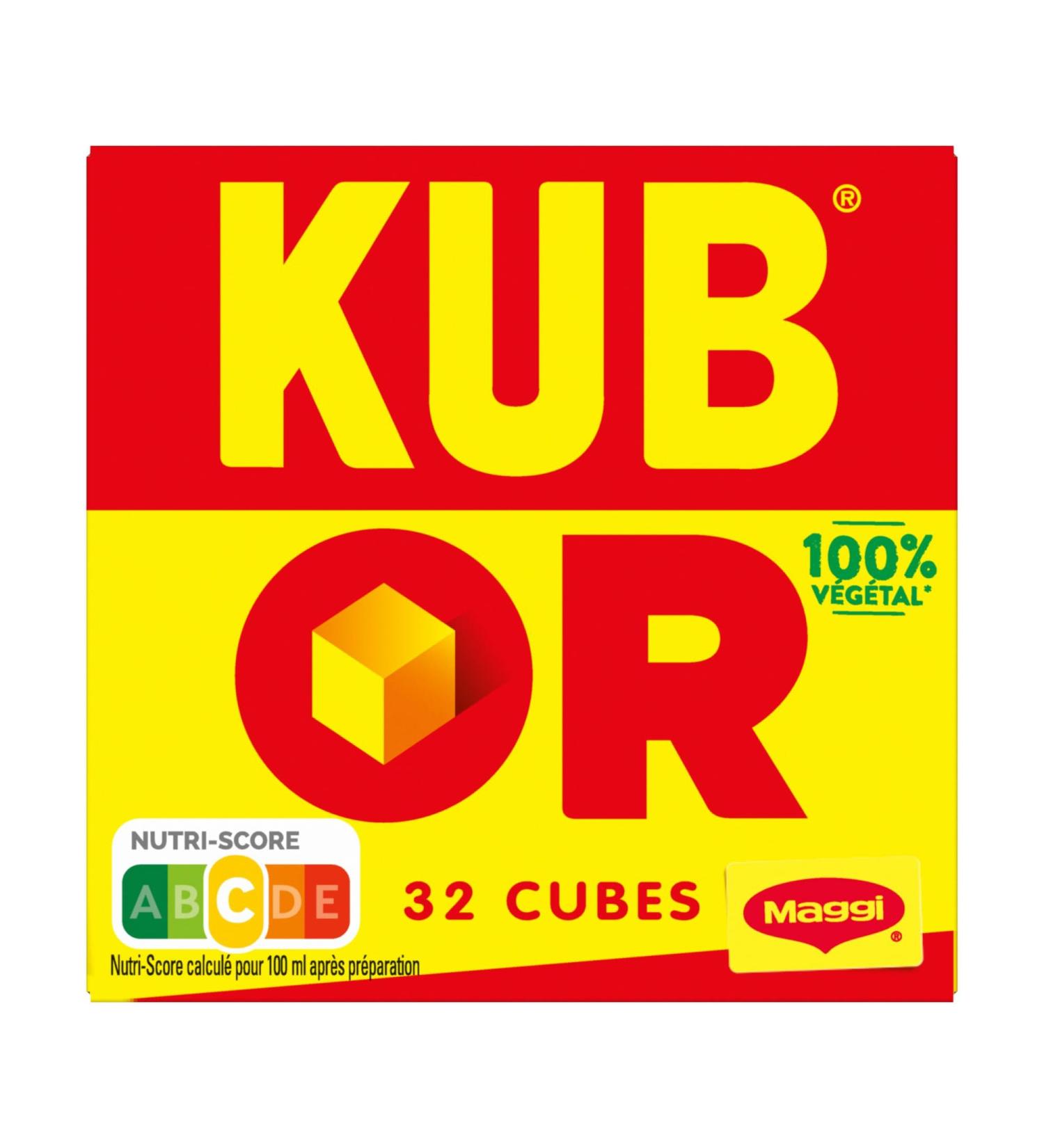 MAGGI KUB OR l'Original Depuis 1907 - 32 Bouillons Cubes de 4g - Pour Assaisonner tous vos Plats - Convient un R gime V g tarien - 100% Issue de Plantations Responsables - 128g - Buy Online on GoSupps.com