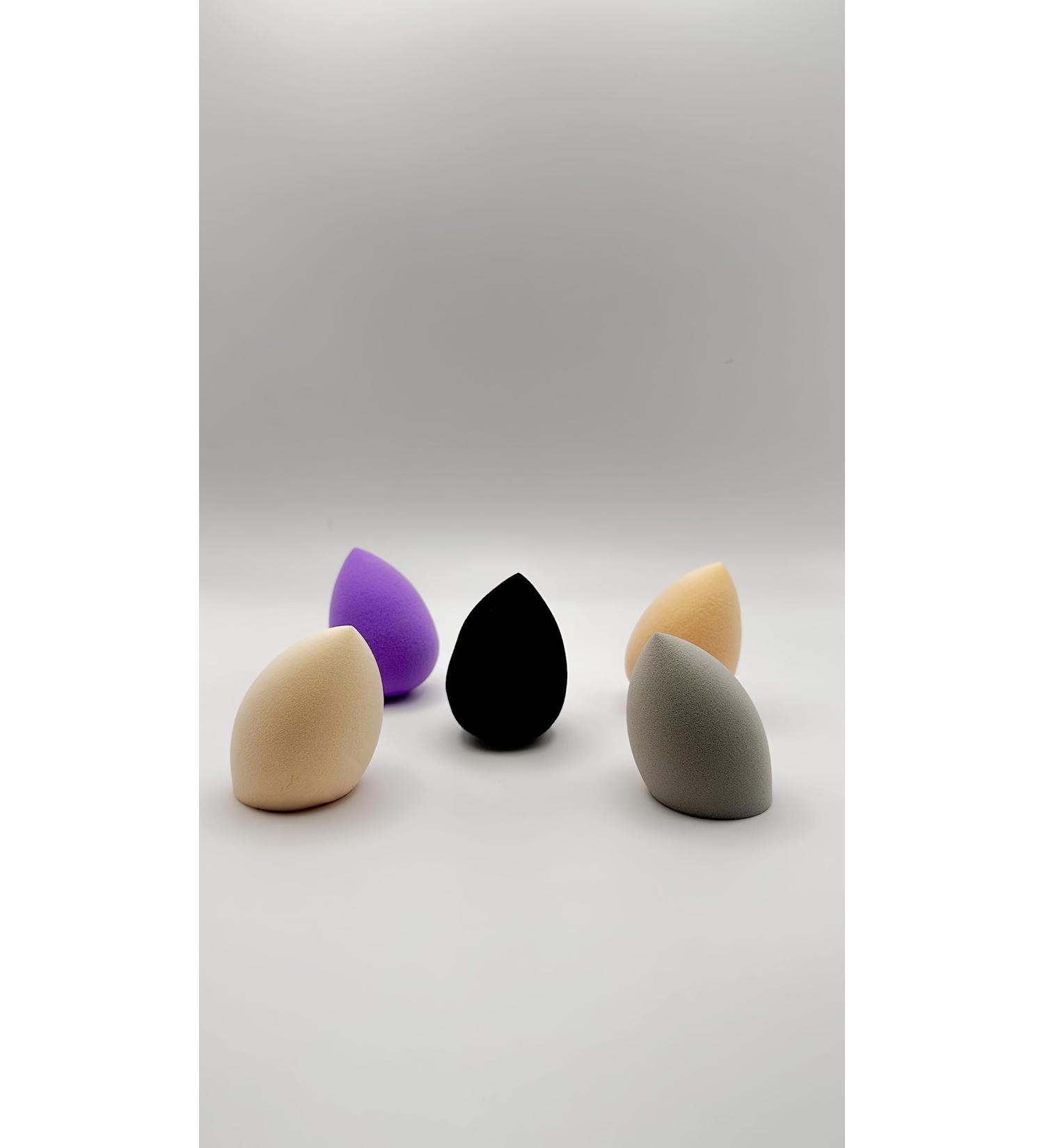 MACCC Miracle Complexion Sponge | Latex-Free Makeup Blending Sponge for Light to Medium Coverage | Achieve Natural Dewy Makeup - 5 Pack - Buy Online on GoSupps.com