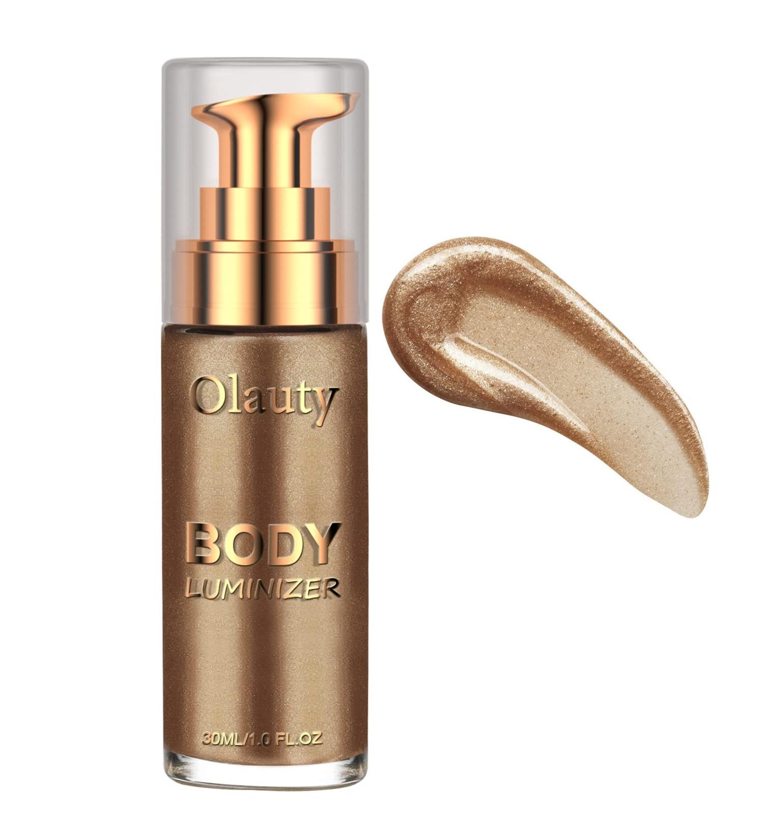 Firstfly Liquid Illuminator Body Highlighter - Shimmer Glow Makeup for Face & Body (#03 Glistening Bronze) - Buy Online on GoSupps.com
