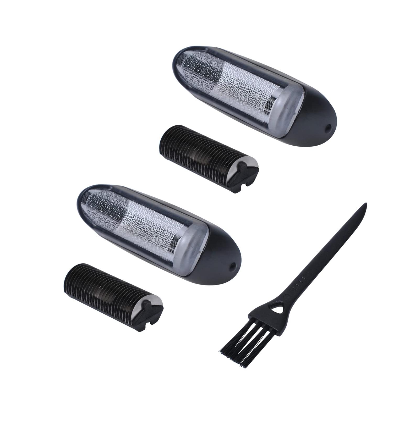 10B Shaving Head for Bra-un 1000/2000 Series - Compatible Electric Shaver Replacement (2 Pieces & Brushes) by Poweka - International Shipping Available - Buy Online on GoSupps.com