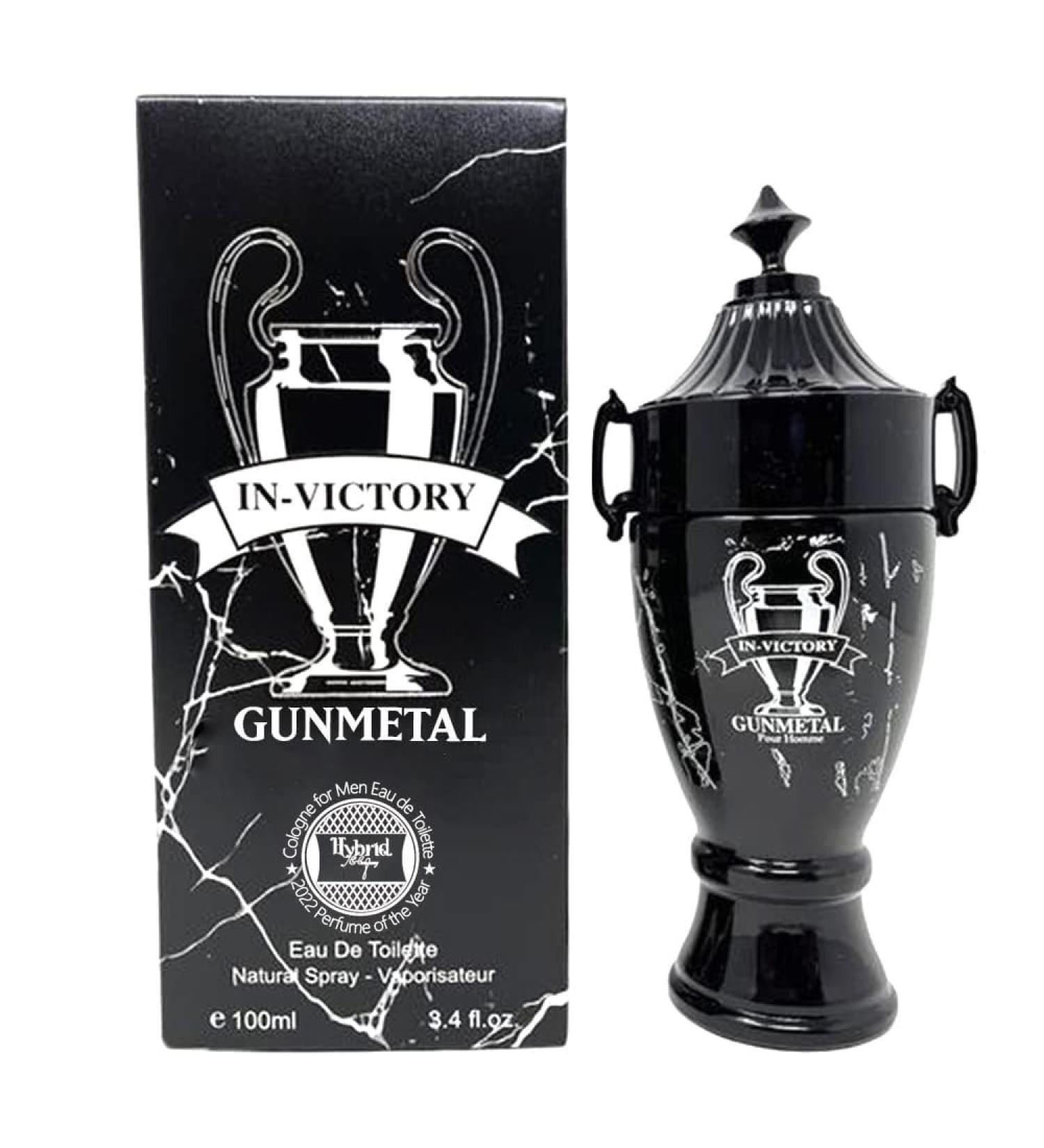 Hybrid & Company In Victory Gunmetal Cologne for Men Eau De Toilette Natural Spray Masculine Scent 3.4 Fl Oz In-Victory Gunmetal 3.4 Fl Oz (Pack of 1) - Buy Online on GoSupps.com